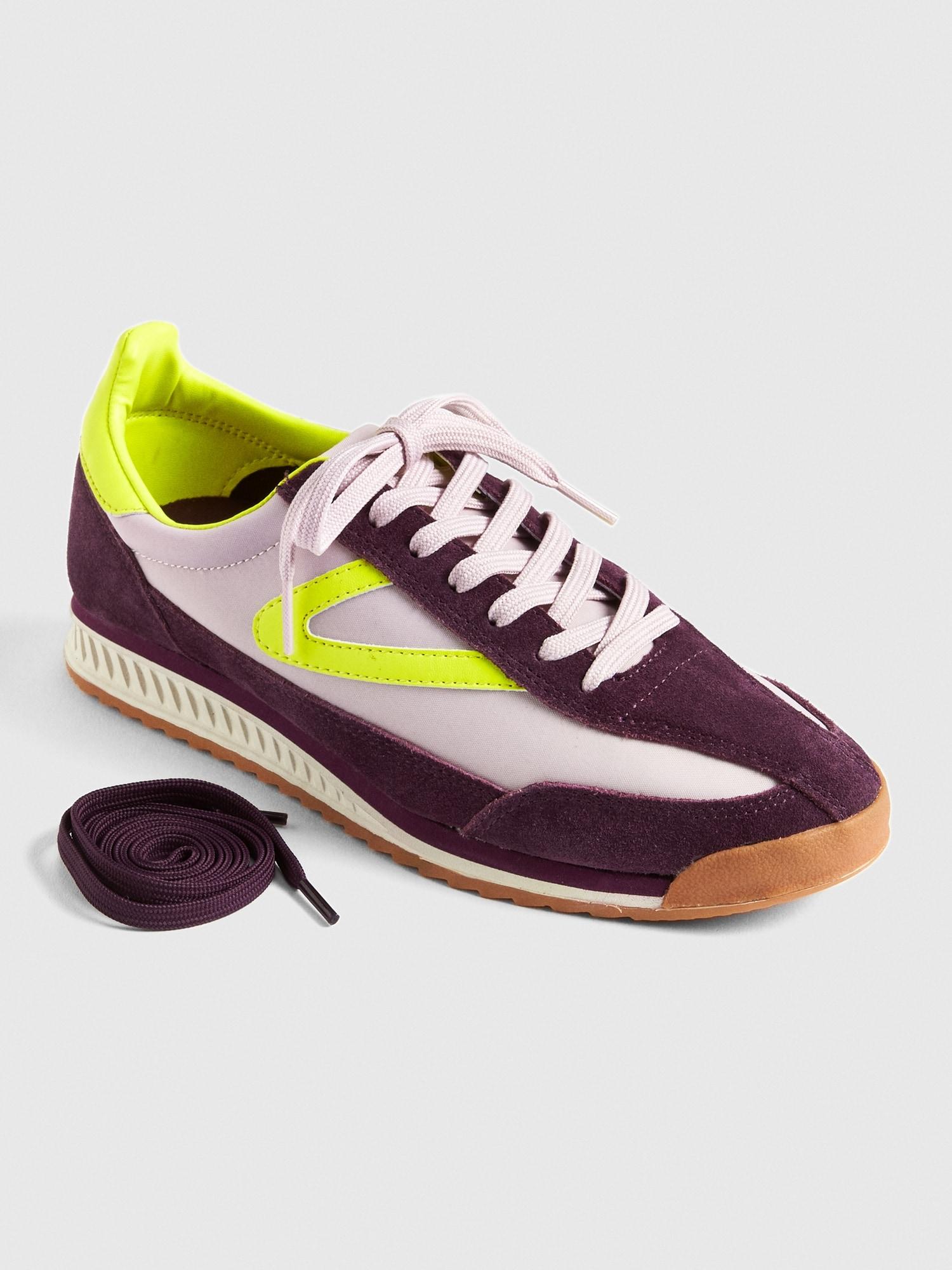 tretorn retro lace up sneakers