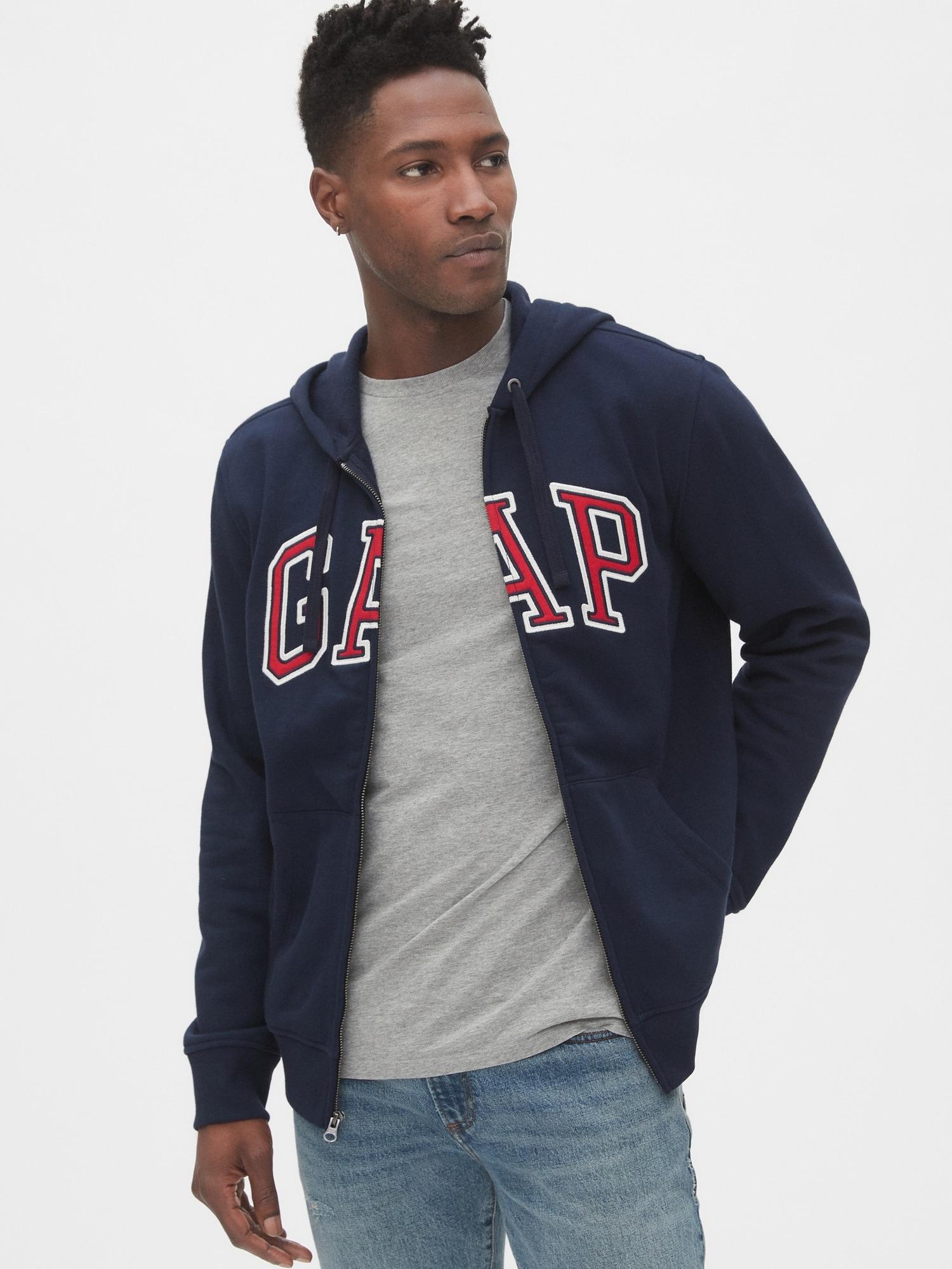 gap zipper hoodie