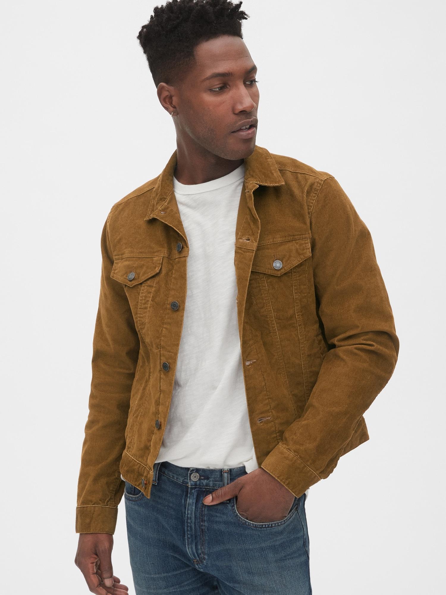 gap brown jacket
