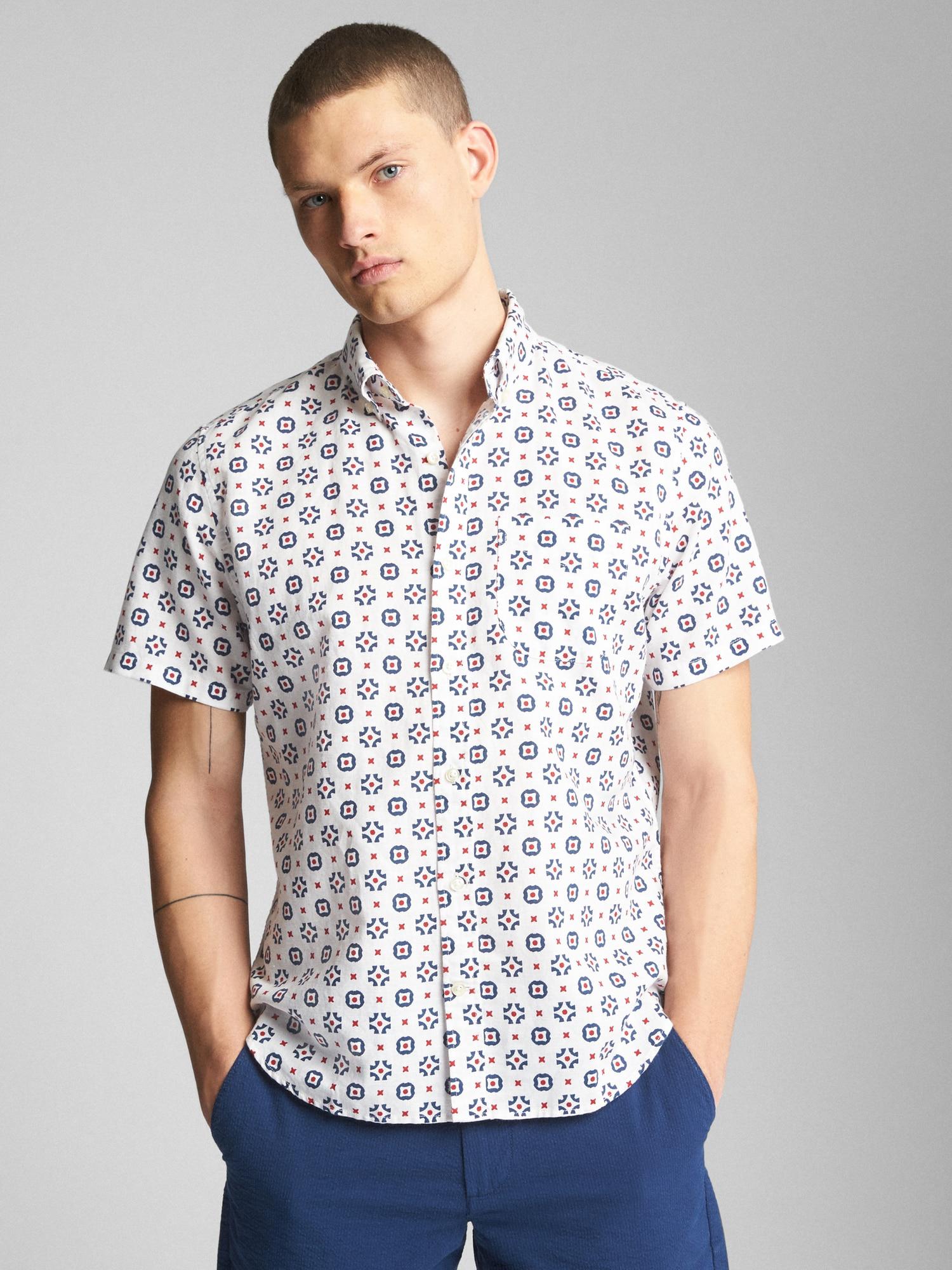 gap short sleeve shirt
