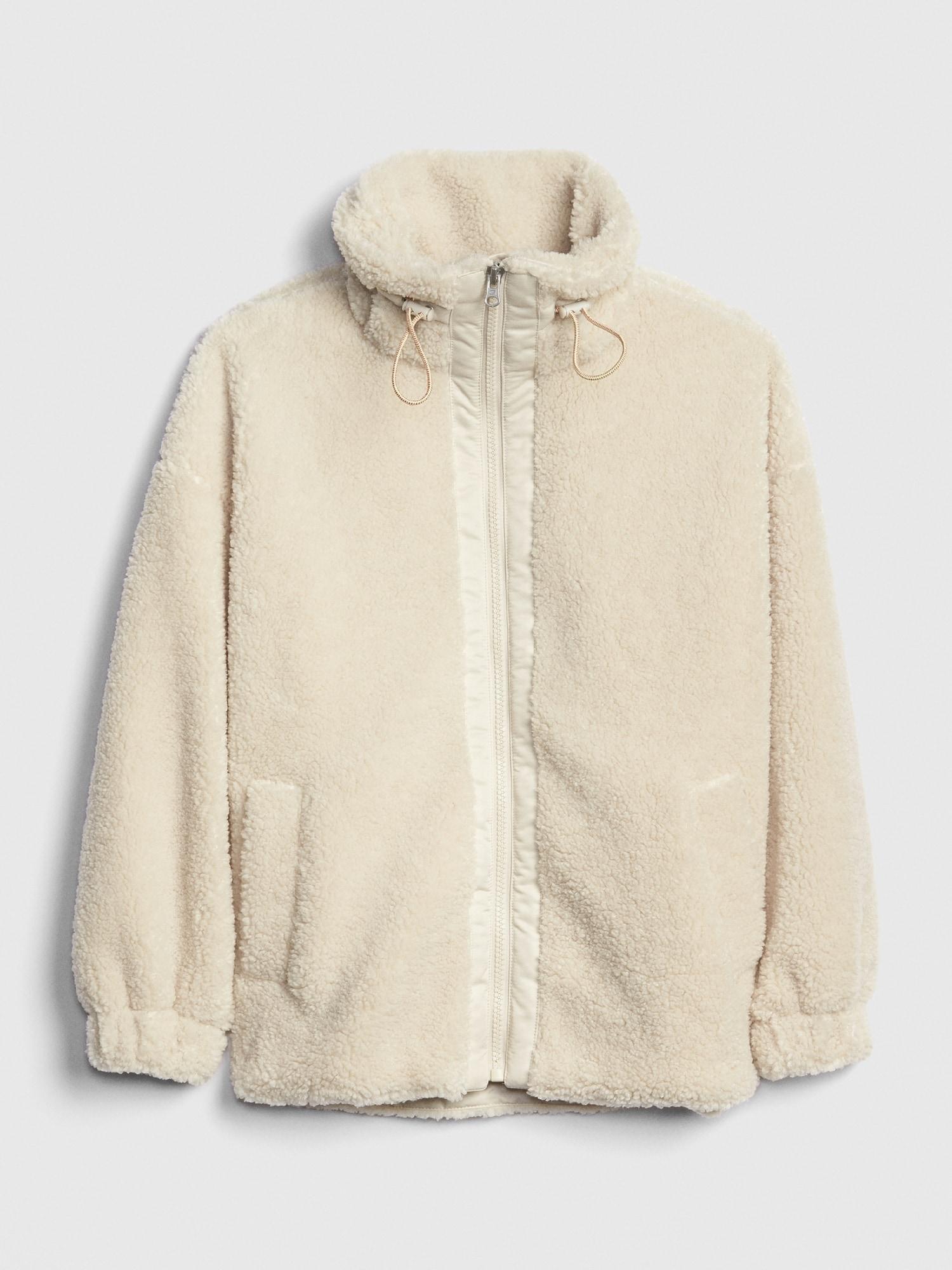 gap teddy bomber