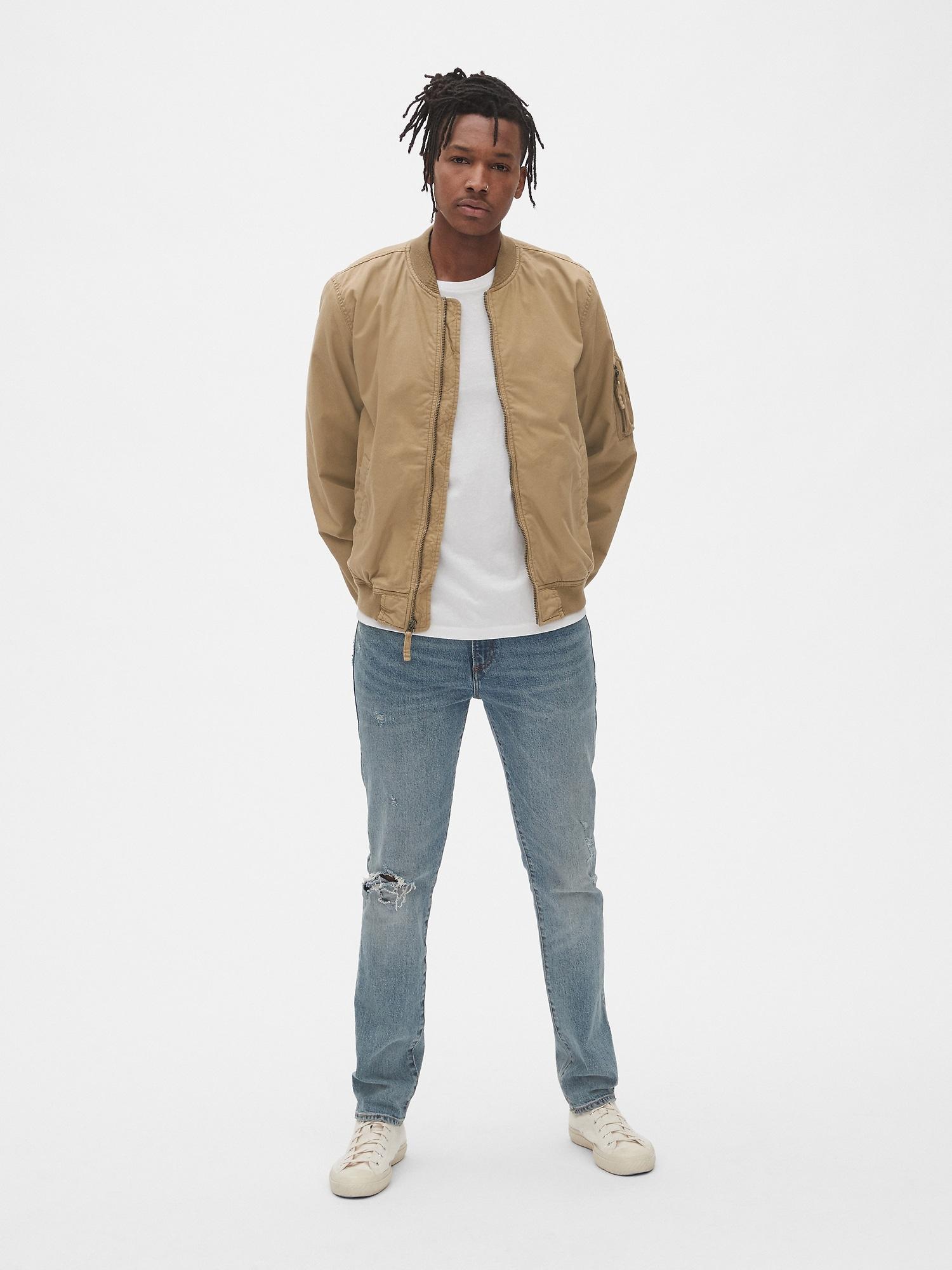 gap lightweight bomber jacket