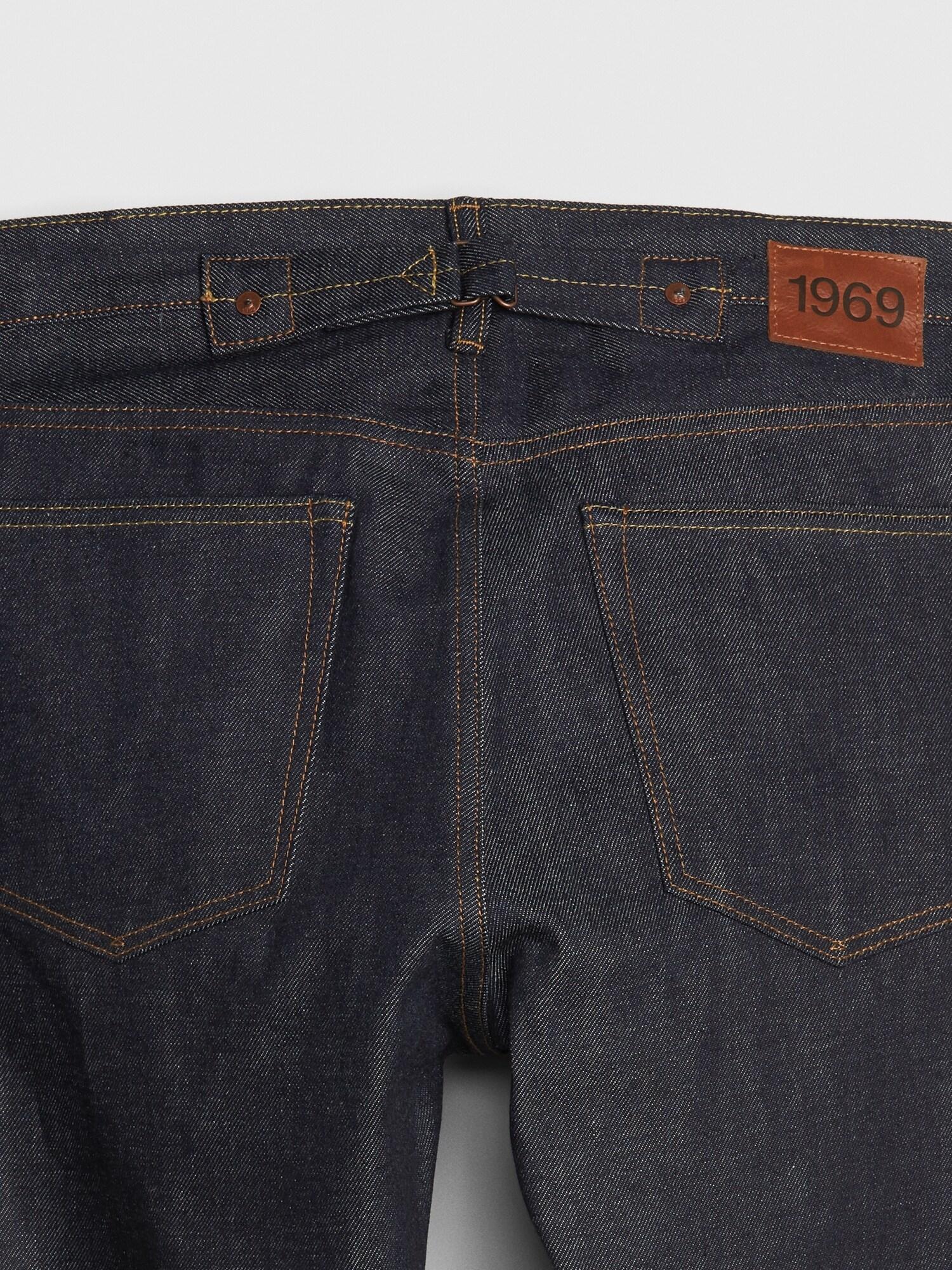 Gap Denim Buckle-back Selvedge Standard 