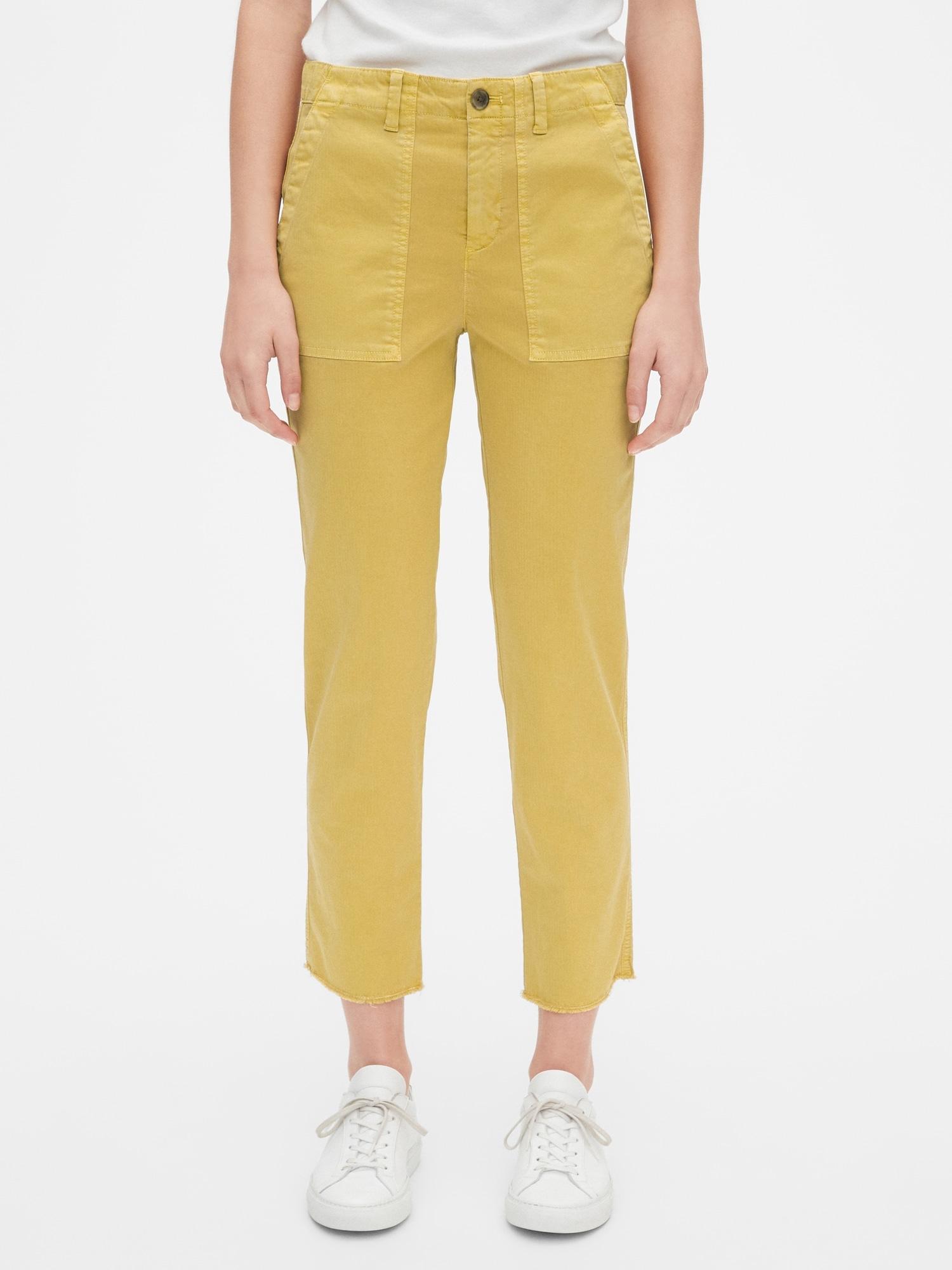 gap girlfriend utility joggers