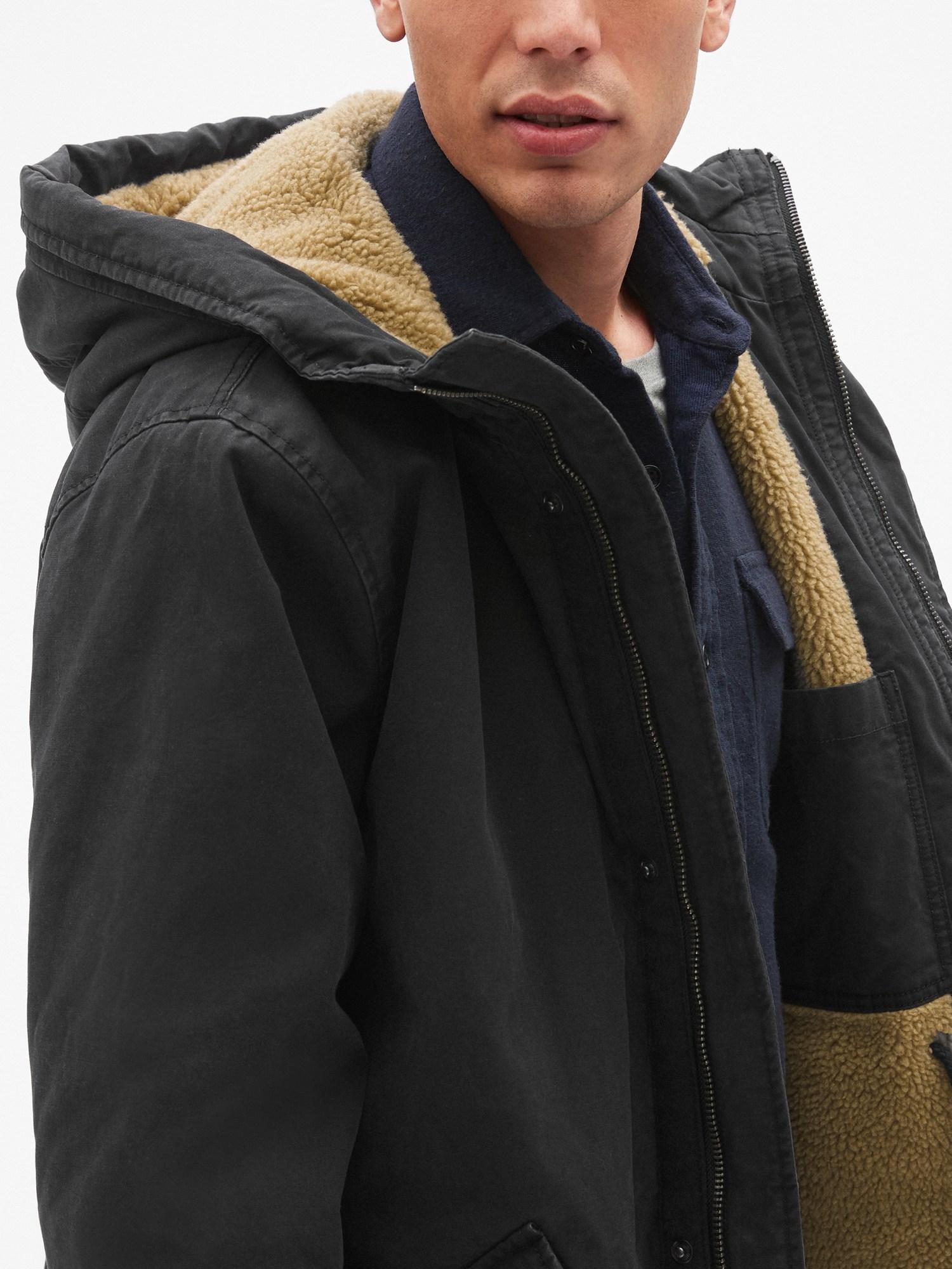 gap fishtail parka