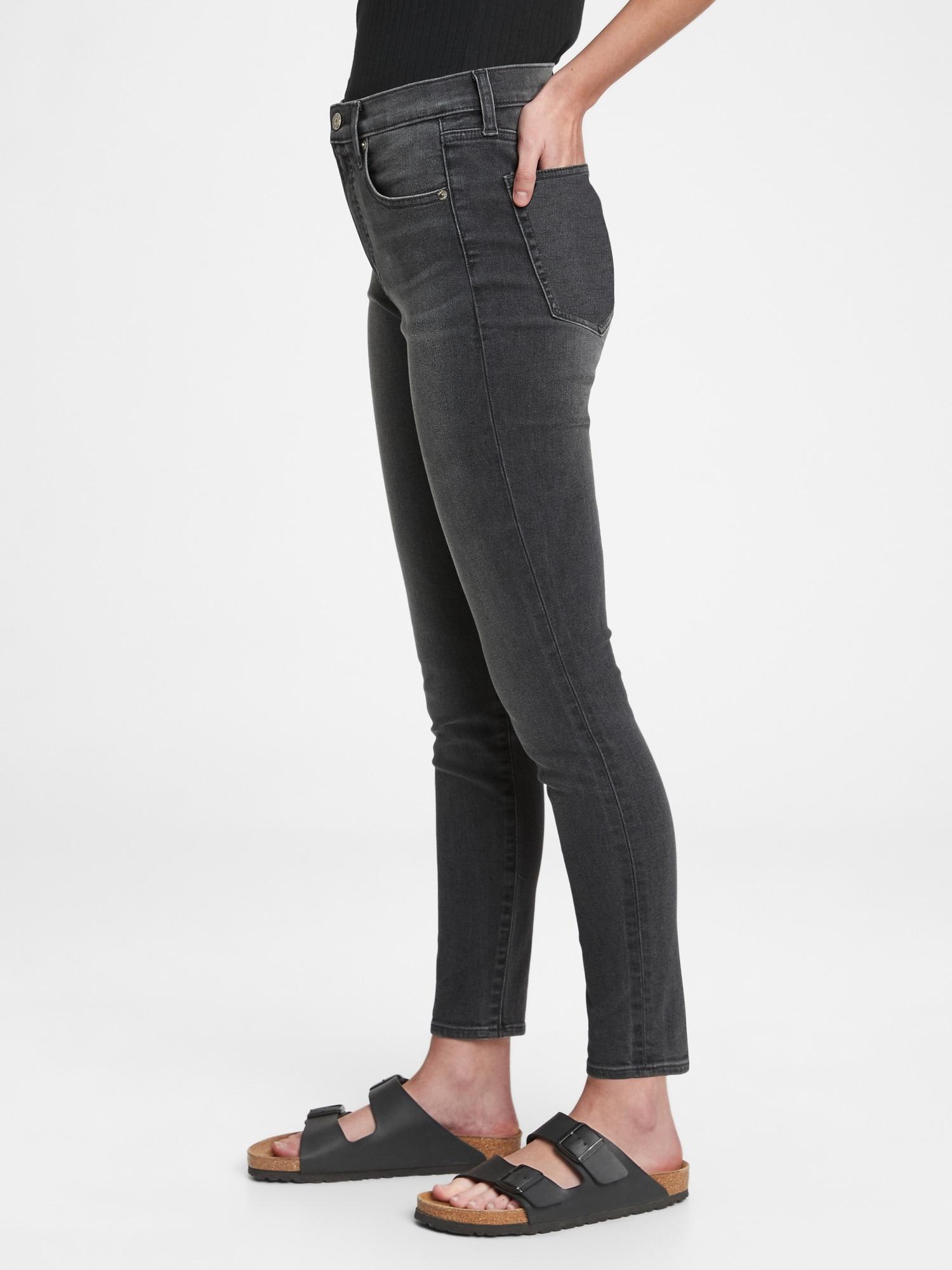 Gap Denim High Rise True Skinny Jeans 