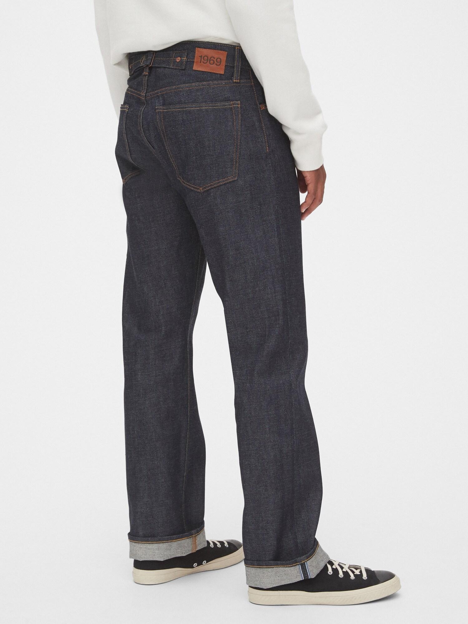 Gap Denim Buckle-back Selvedge Standard 