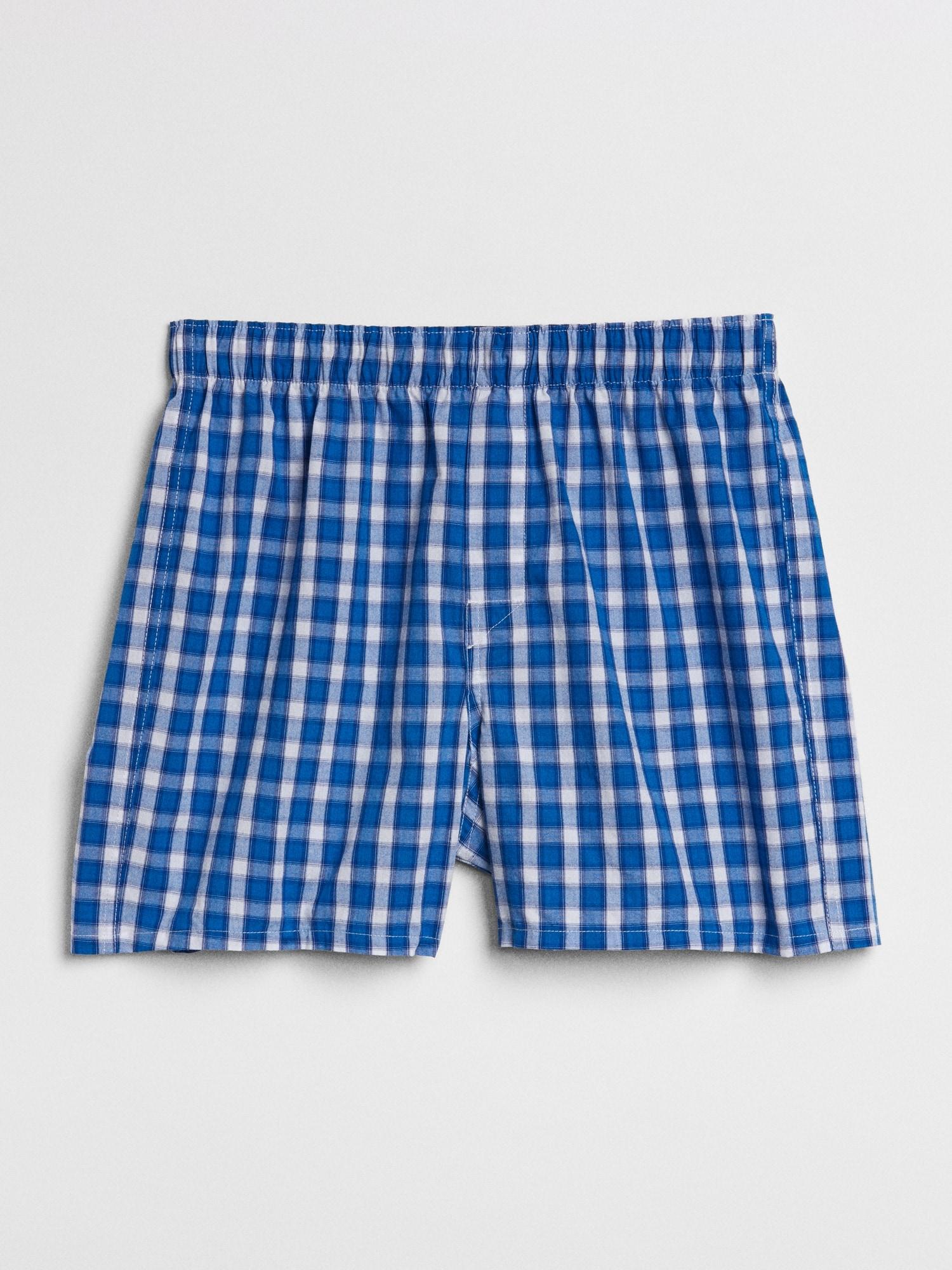 mens white 100 cotton boxer shorts