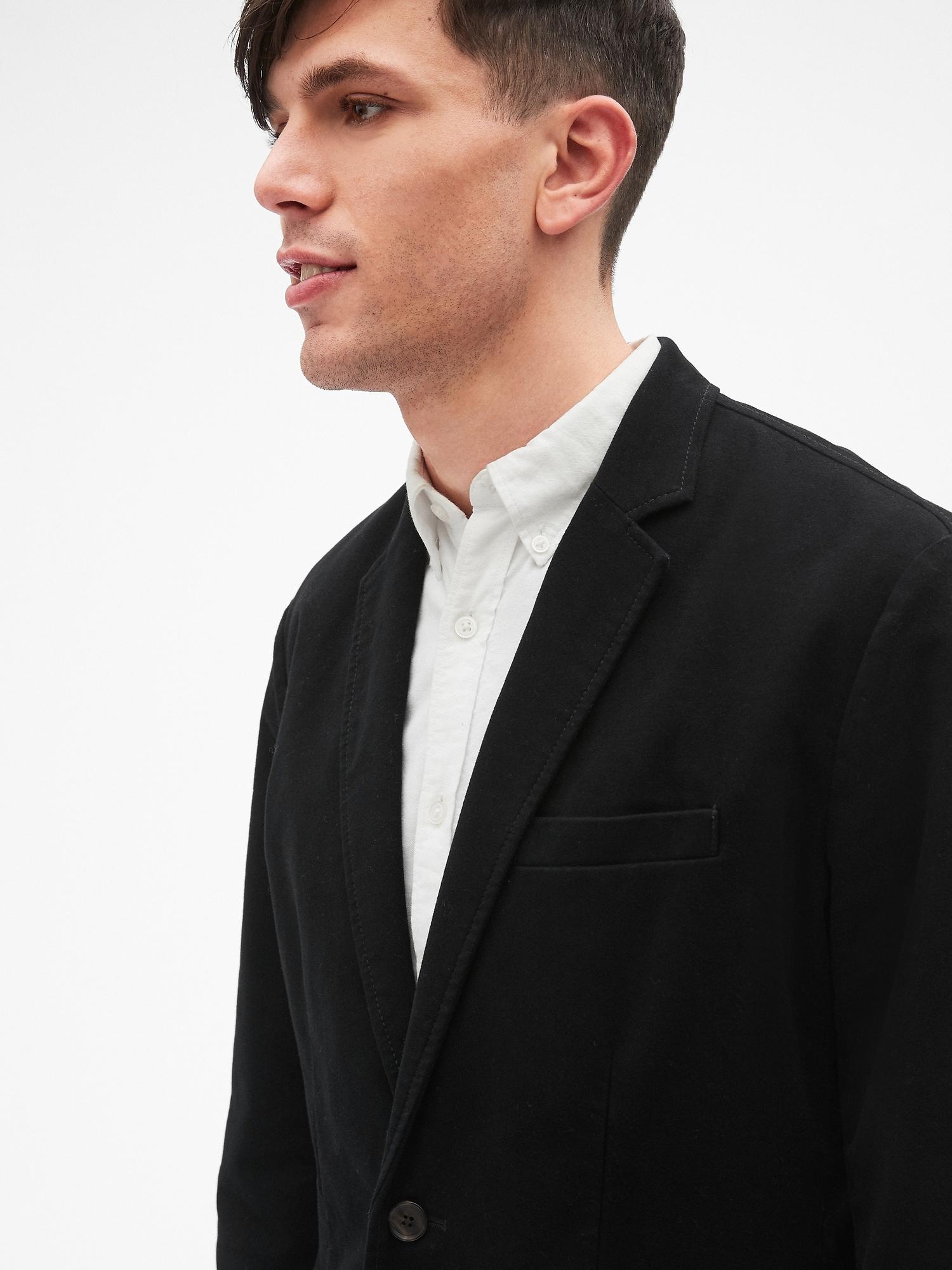 gap moleskin blazer