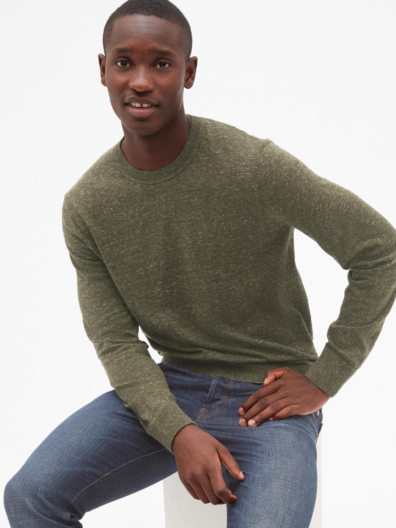 gap mainstay crewneck sweater