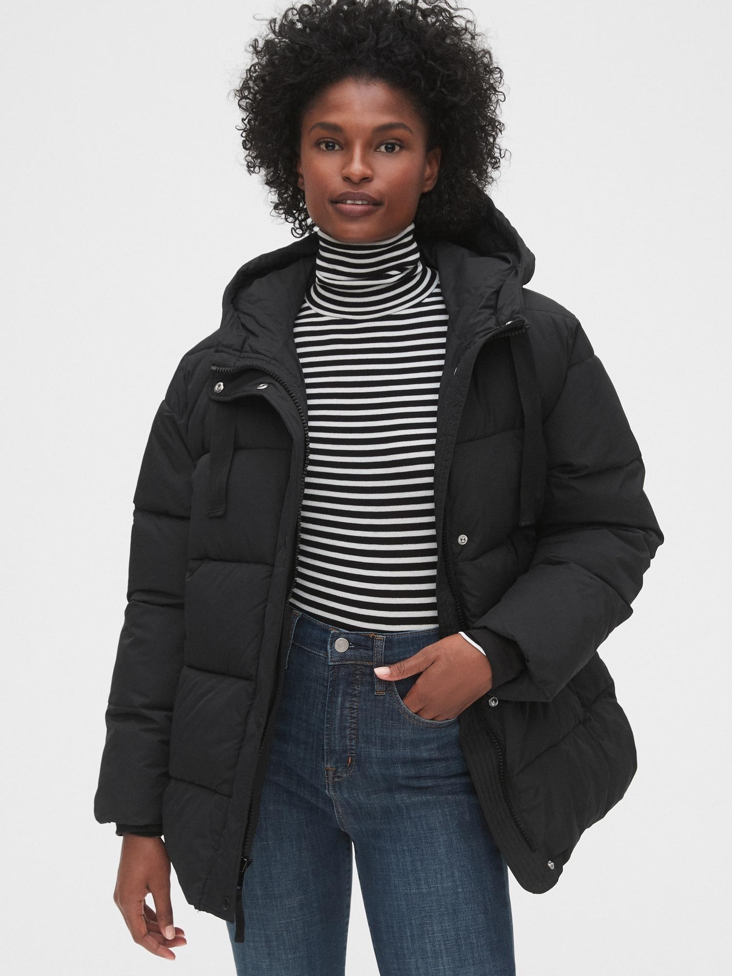 Gap upcycled puffer Clearance
