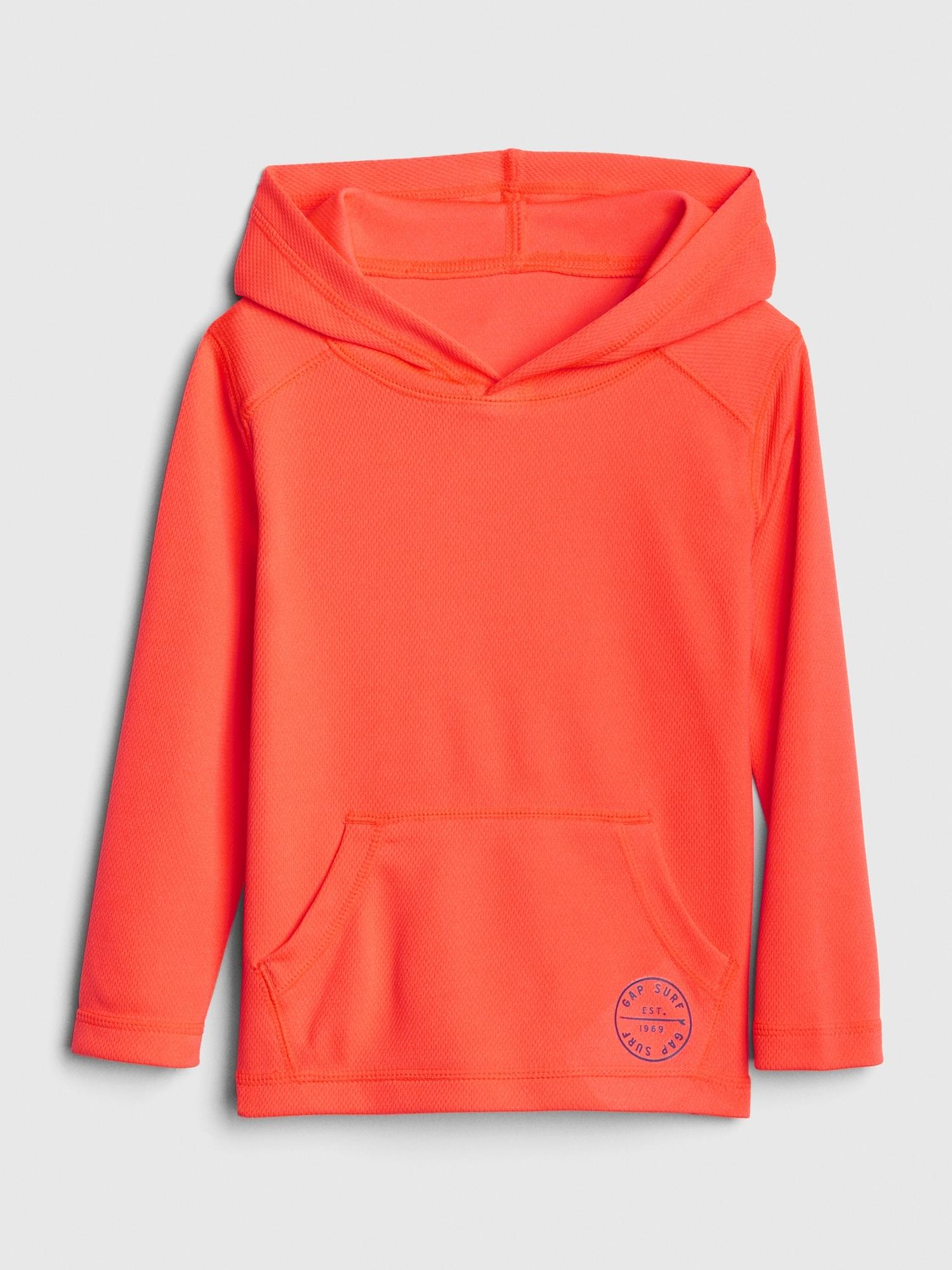 gap orange hoodie