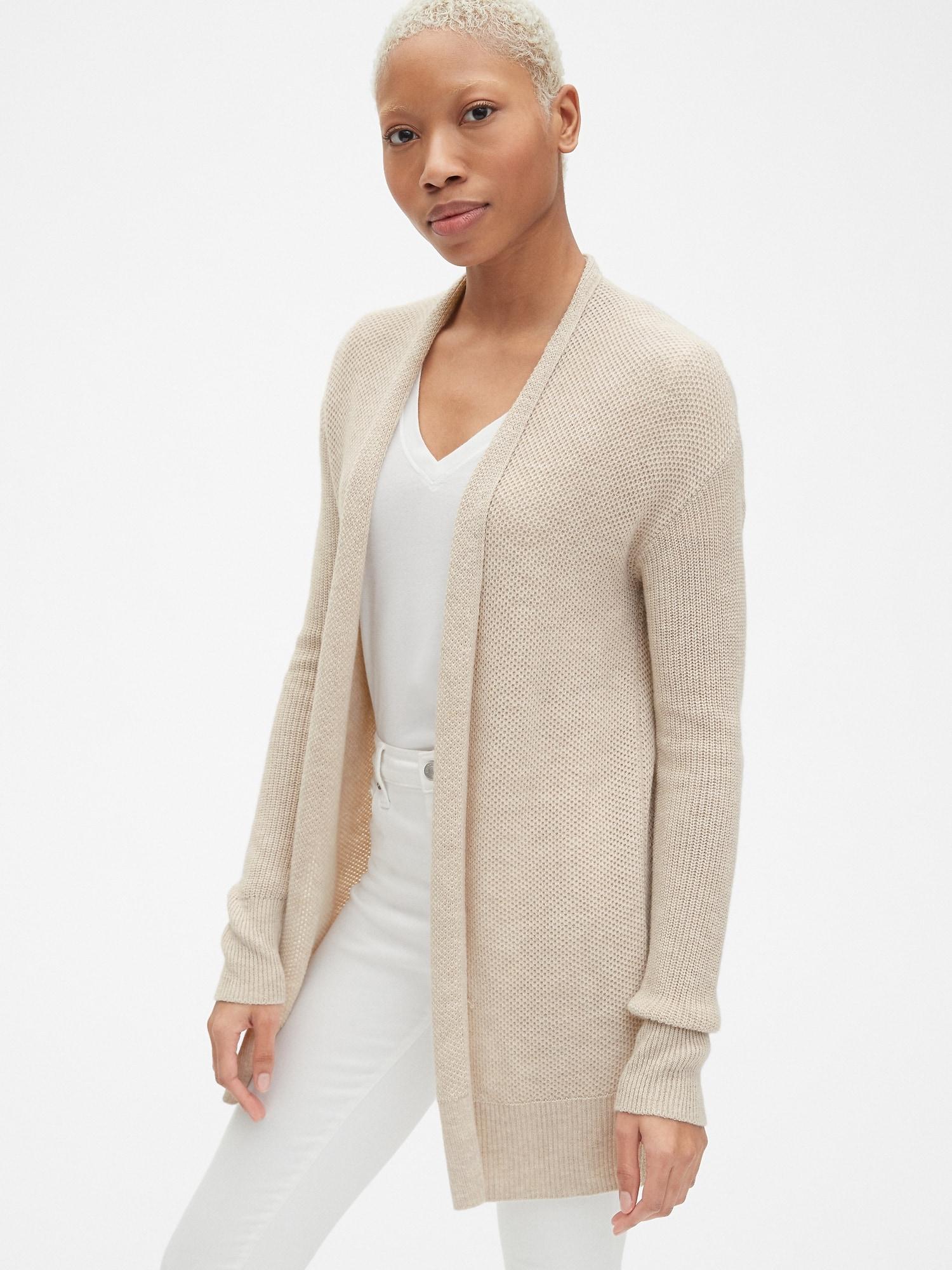 gap wool cardigan