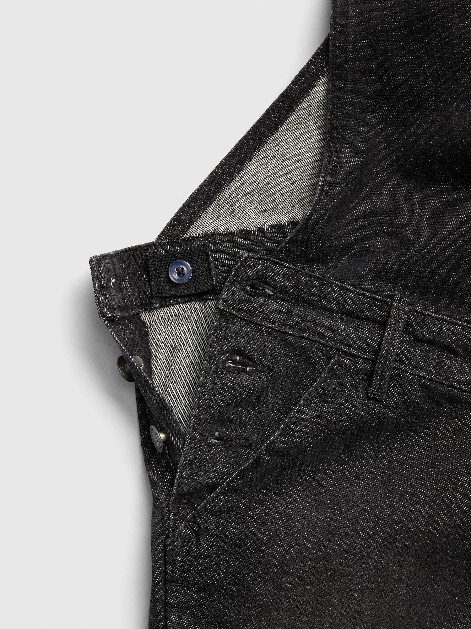 Gap Maternity Denim Overalls in Black 