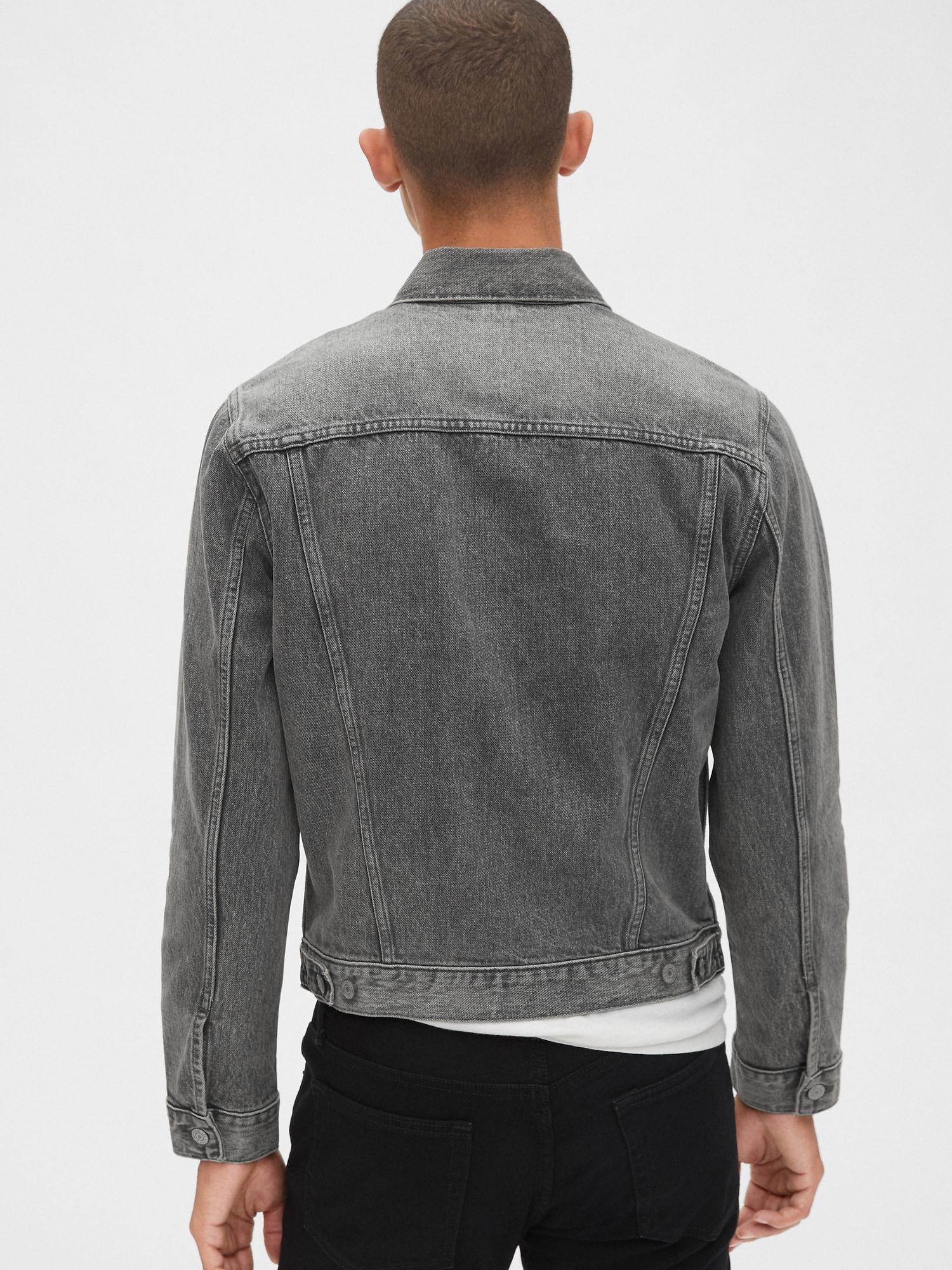 gap gray jacket