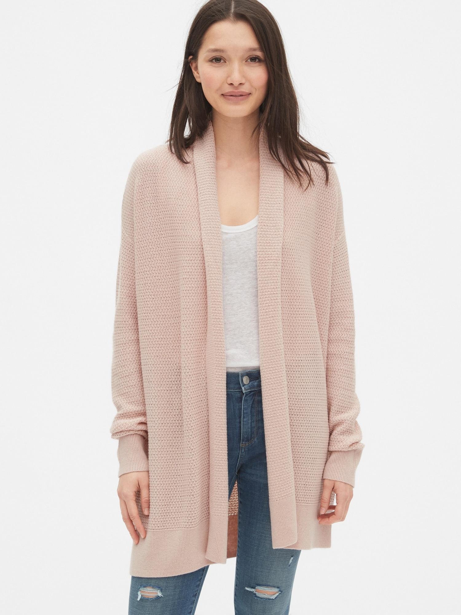 gap shawl collar cardigan