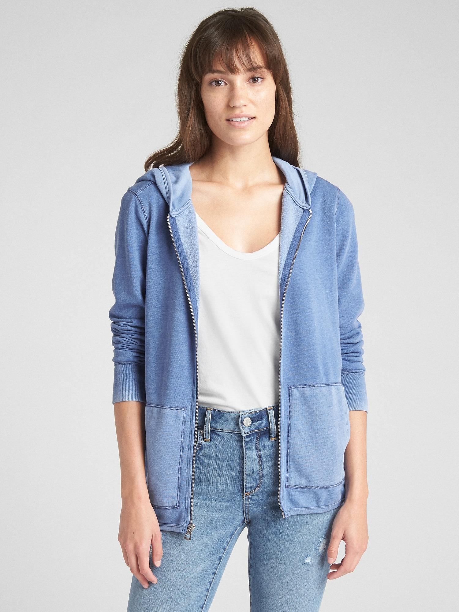 soft zip hoodie