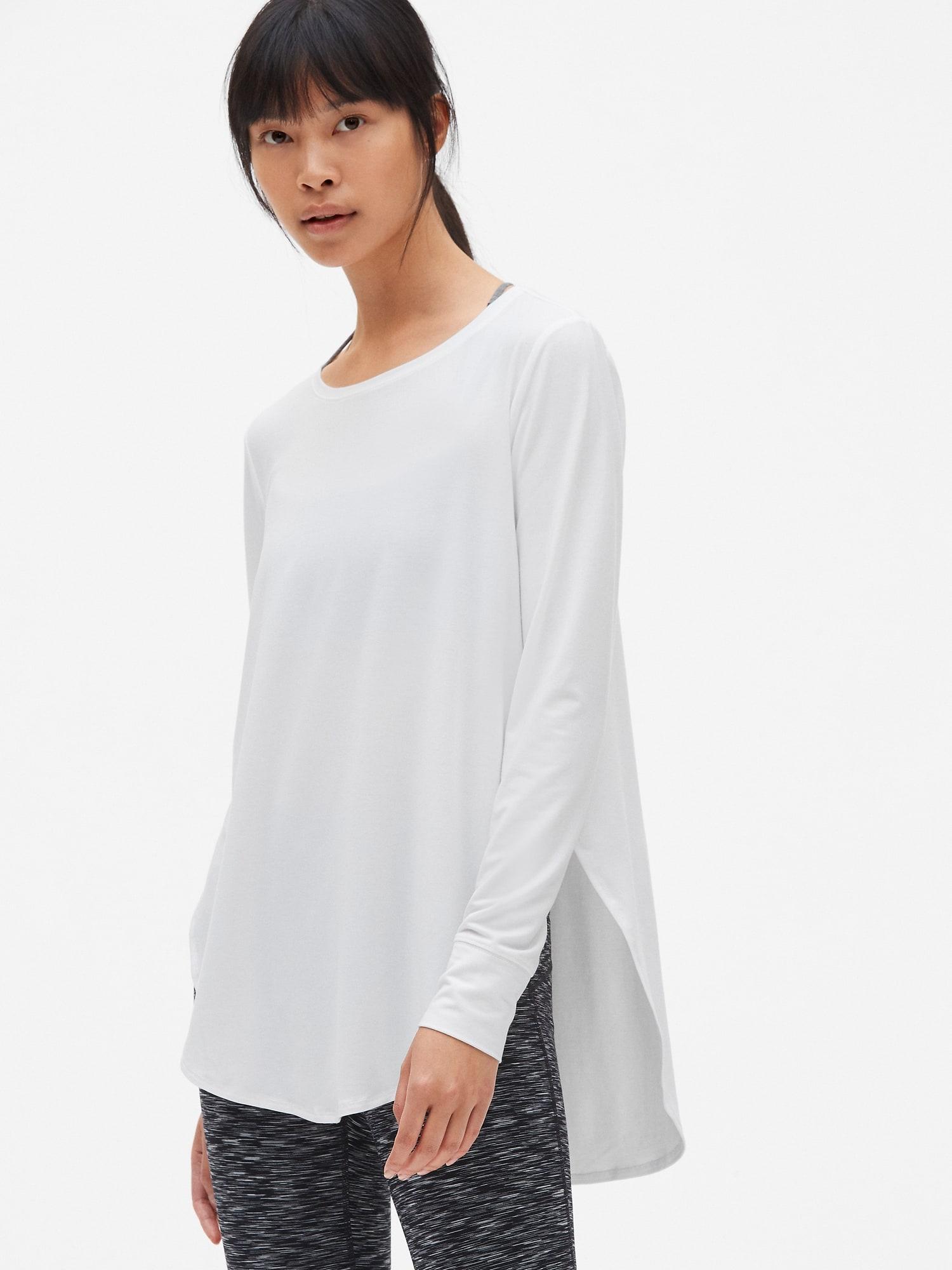 Long Sleeve Hi-lo Tunic 
