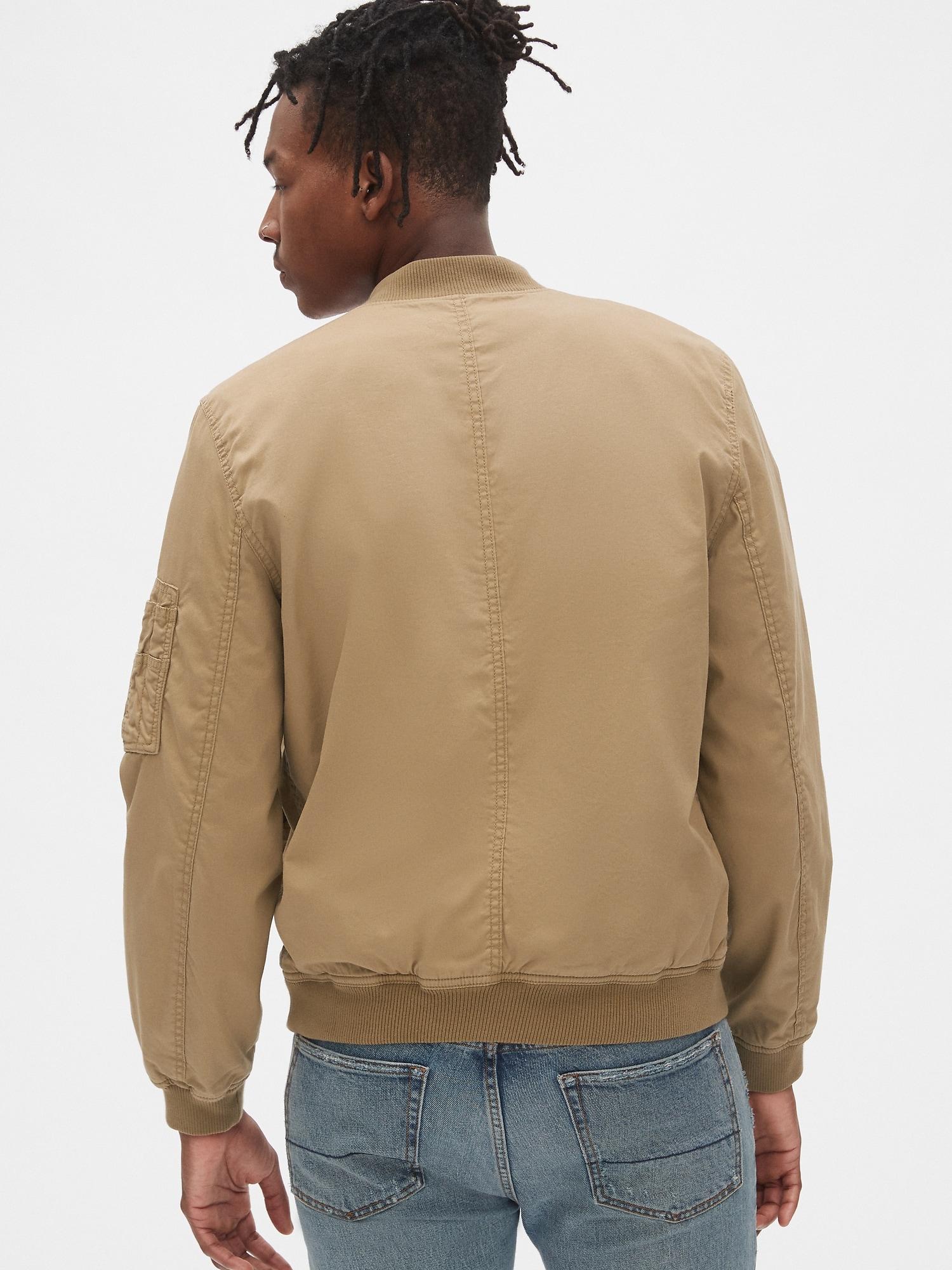 gap lightweight bomber jacket