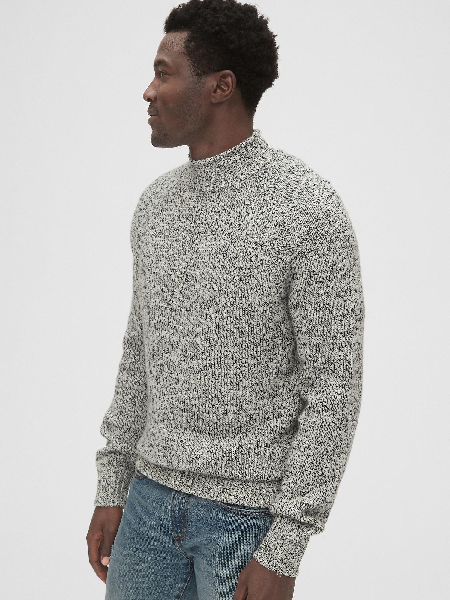 gap mock neck sweater