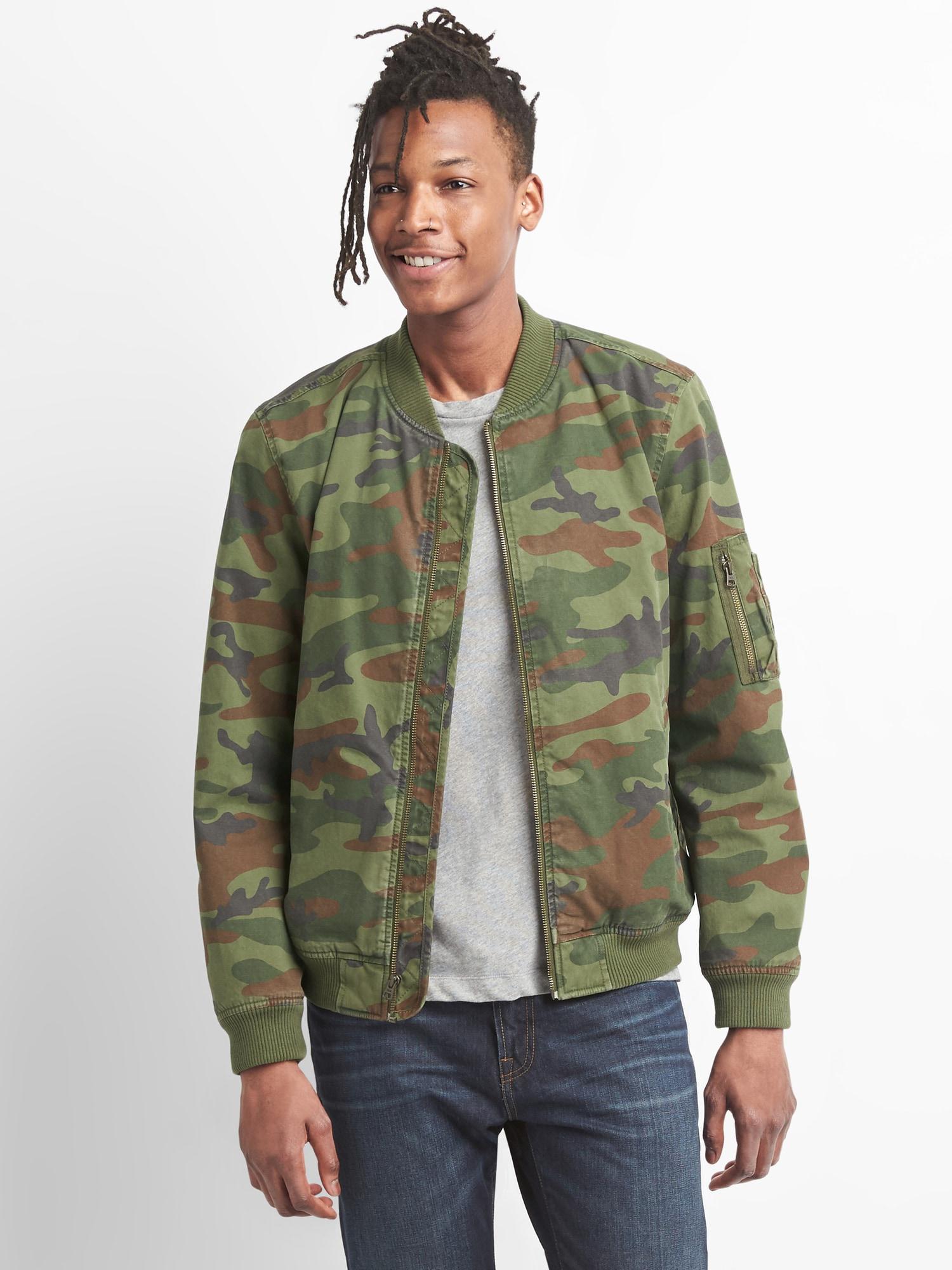 gap camo parka