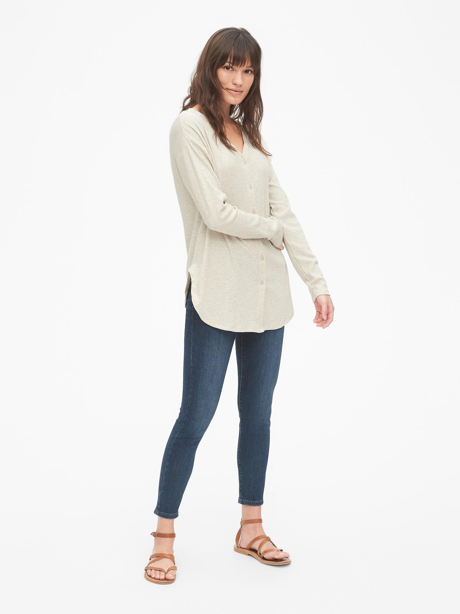 gap nursing cardigan