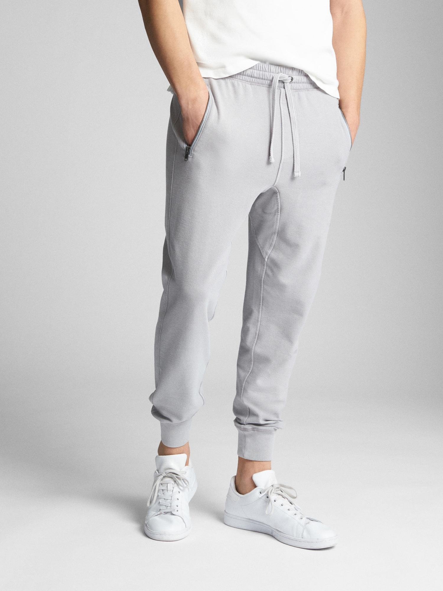 gap twill joggers