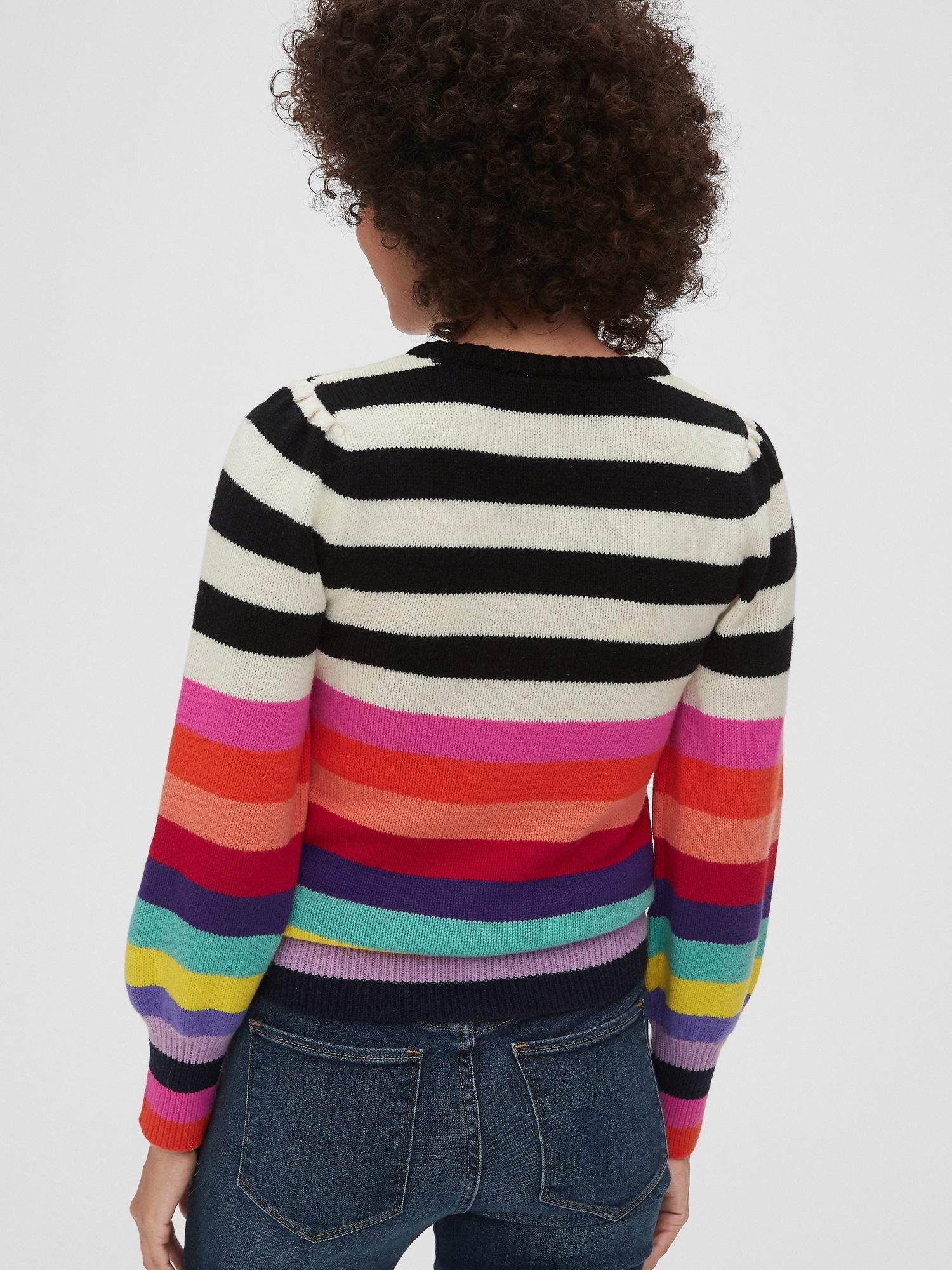 gap puff sleeve sweatshirt