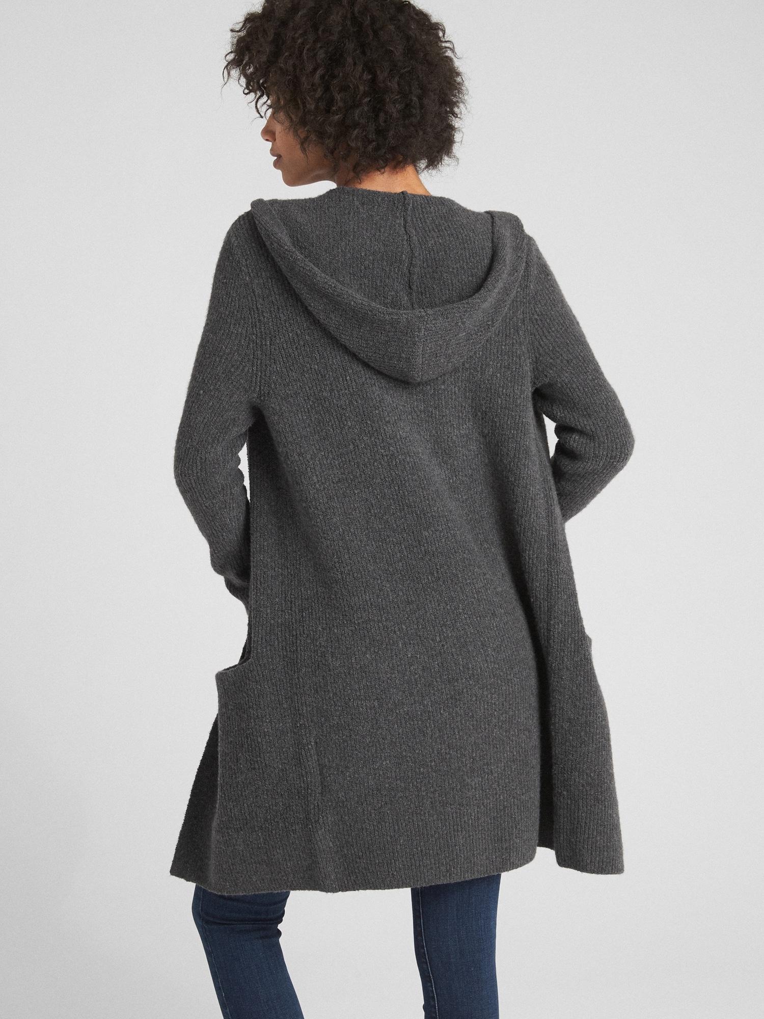 gap hooded cardigan