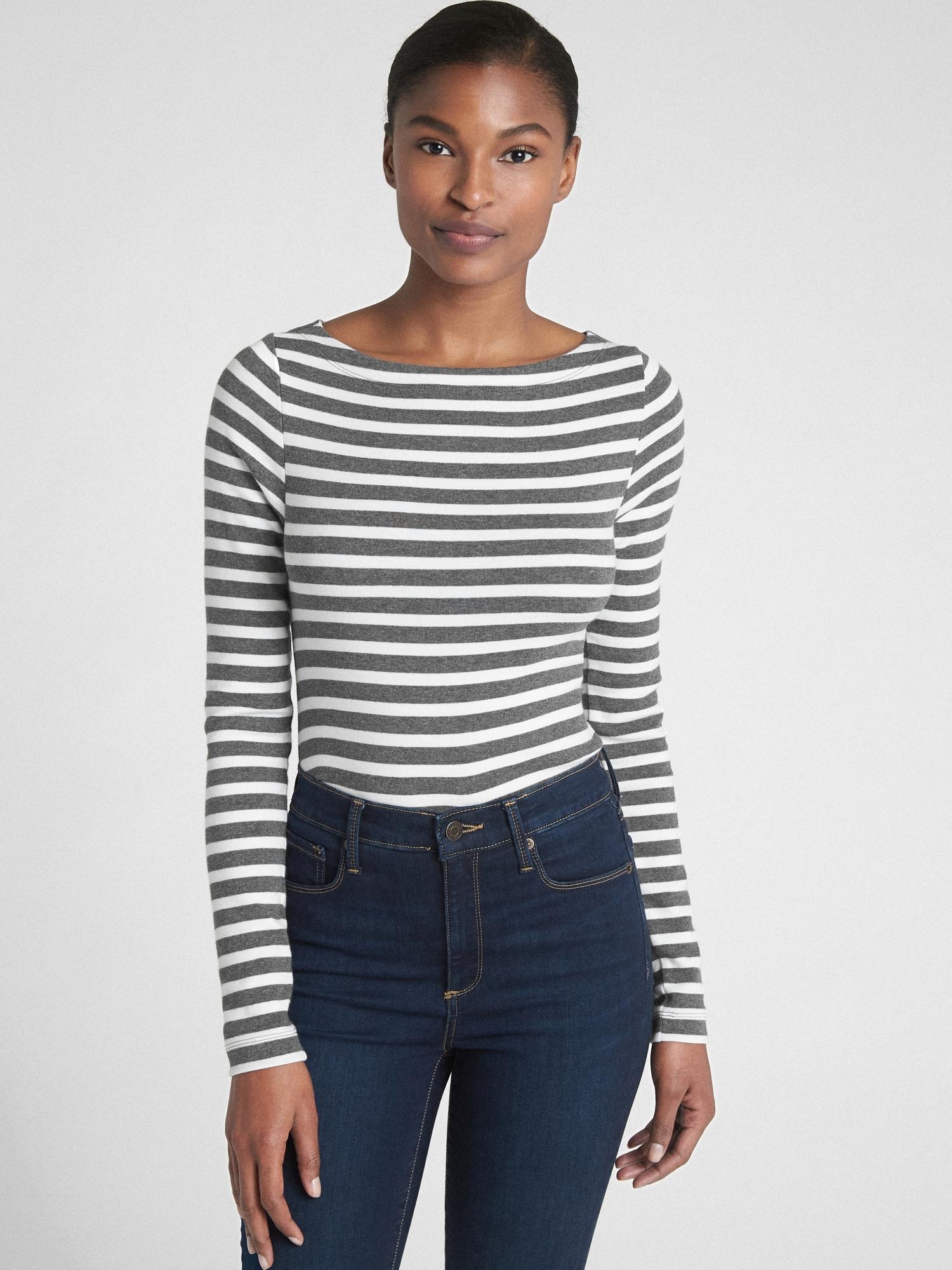 gap boatneck tee