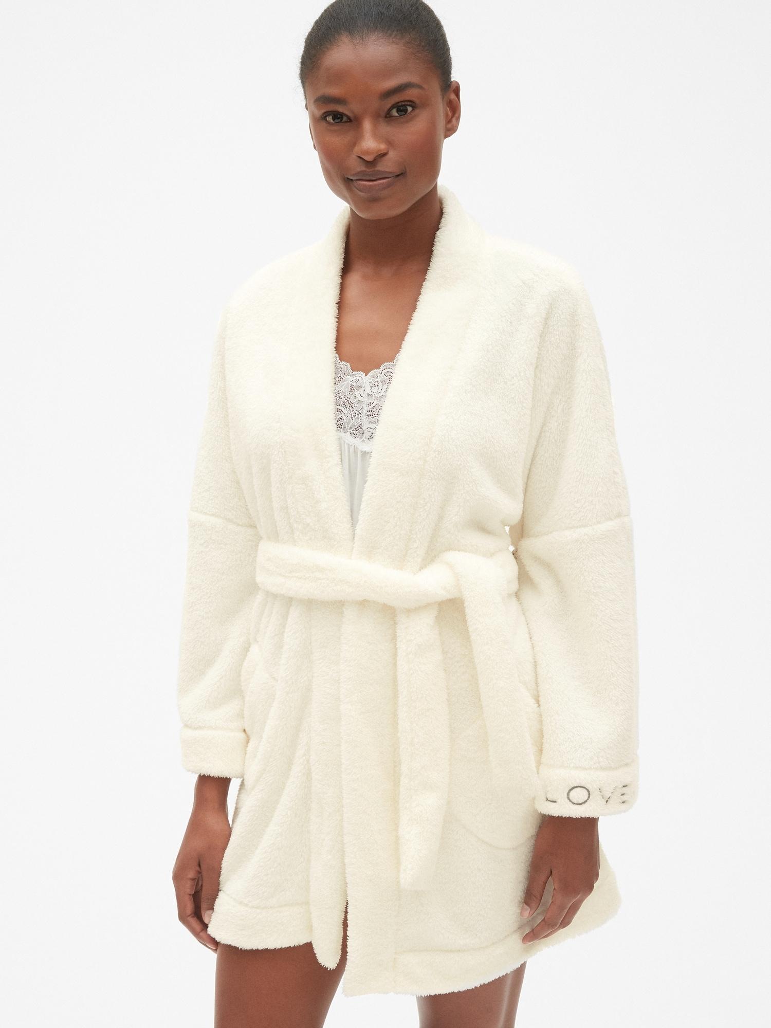 Gap sherpa robe Outlet