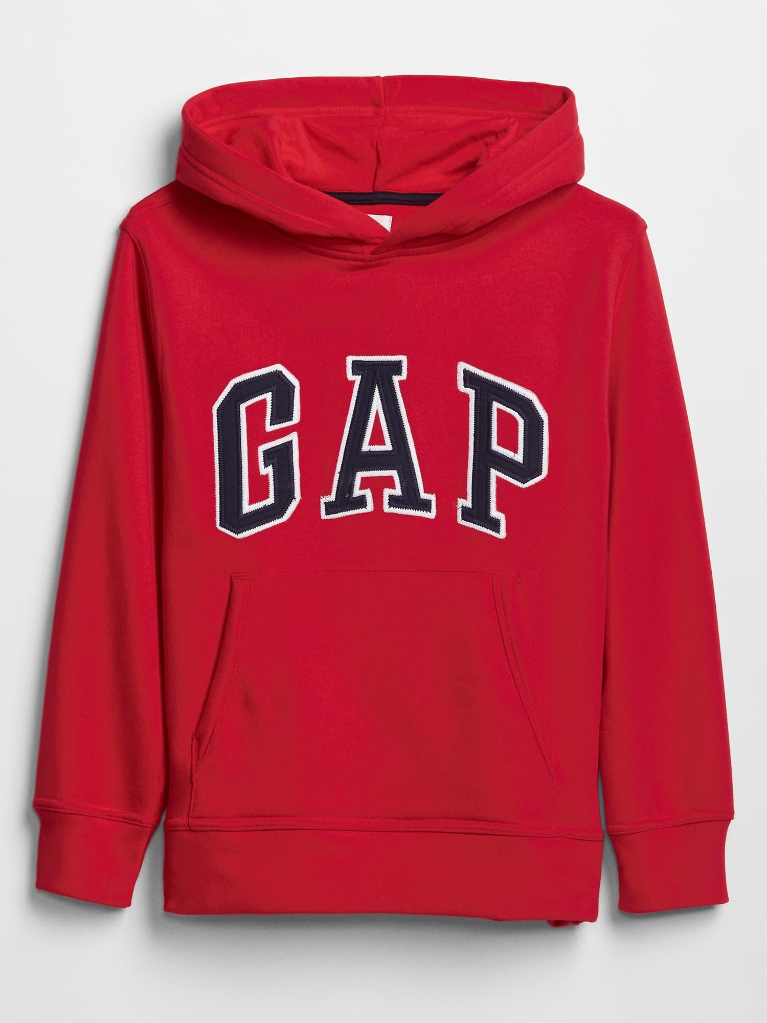 red gap hoodie