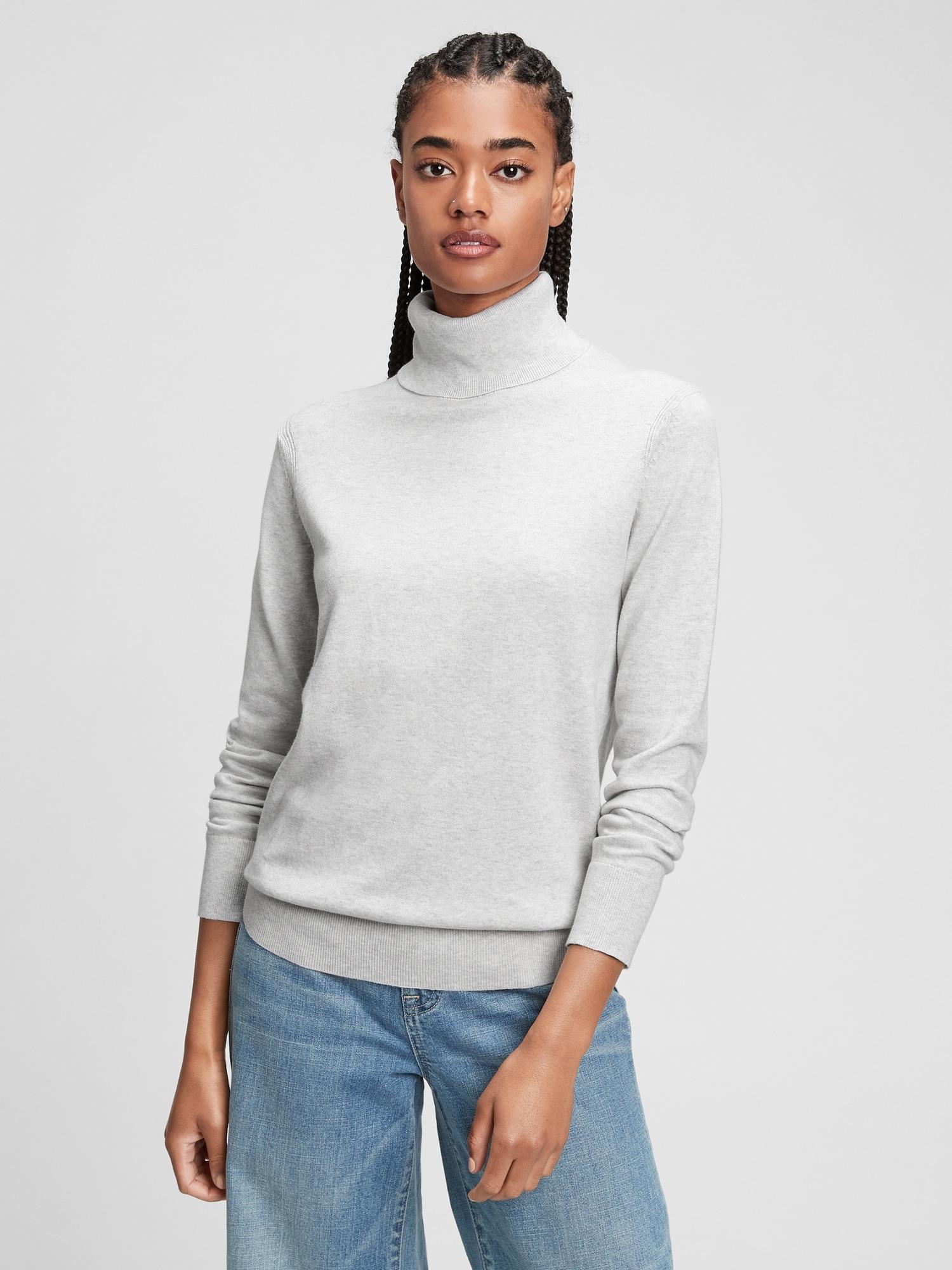 lightweight turtleneck womens