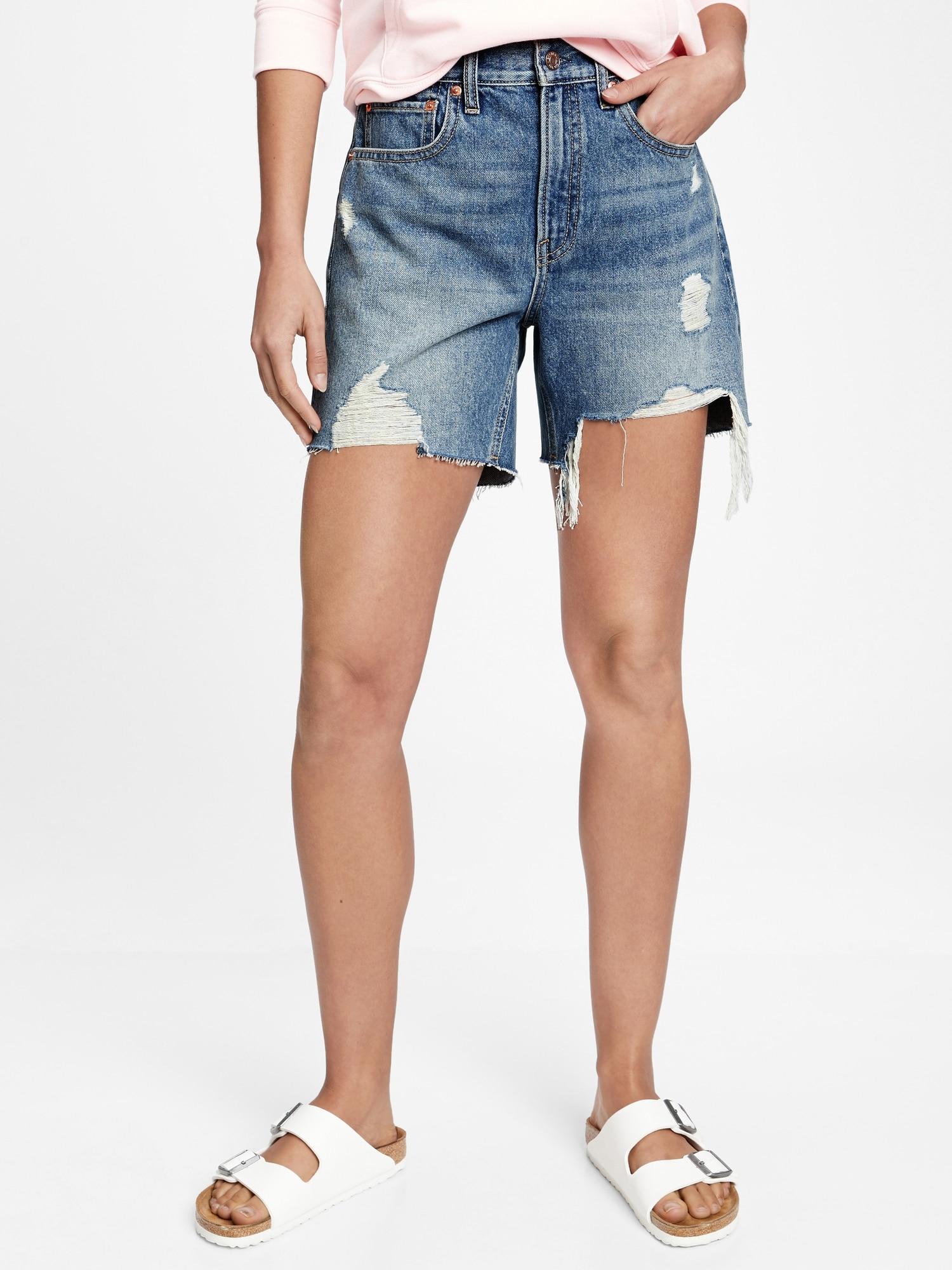 boyfriend shorts gap