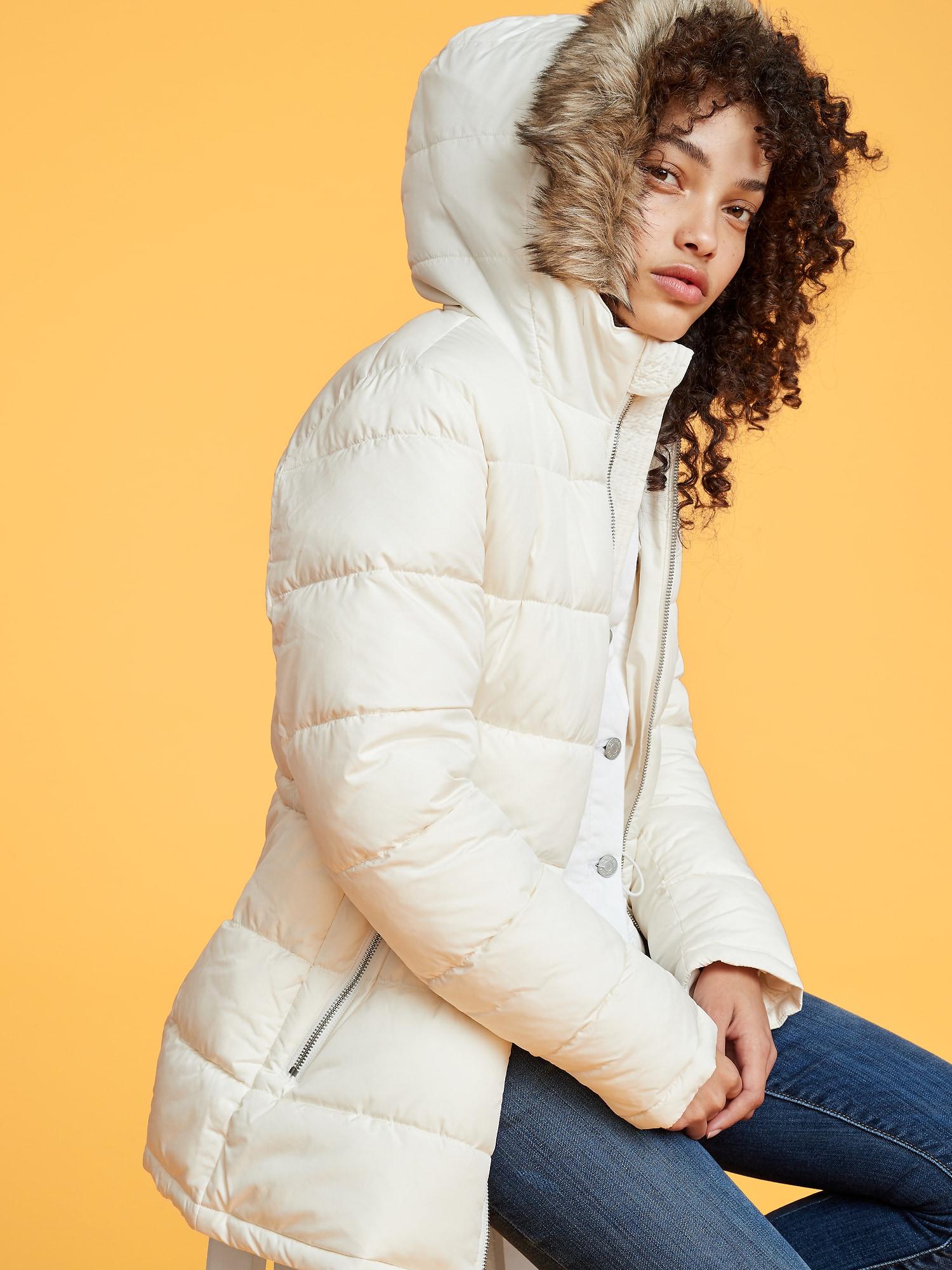gap factory puffer jacket