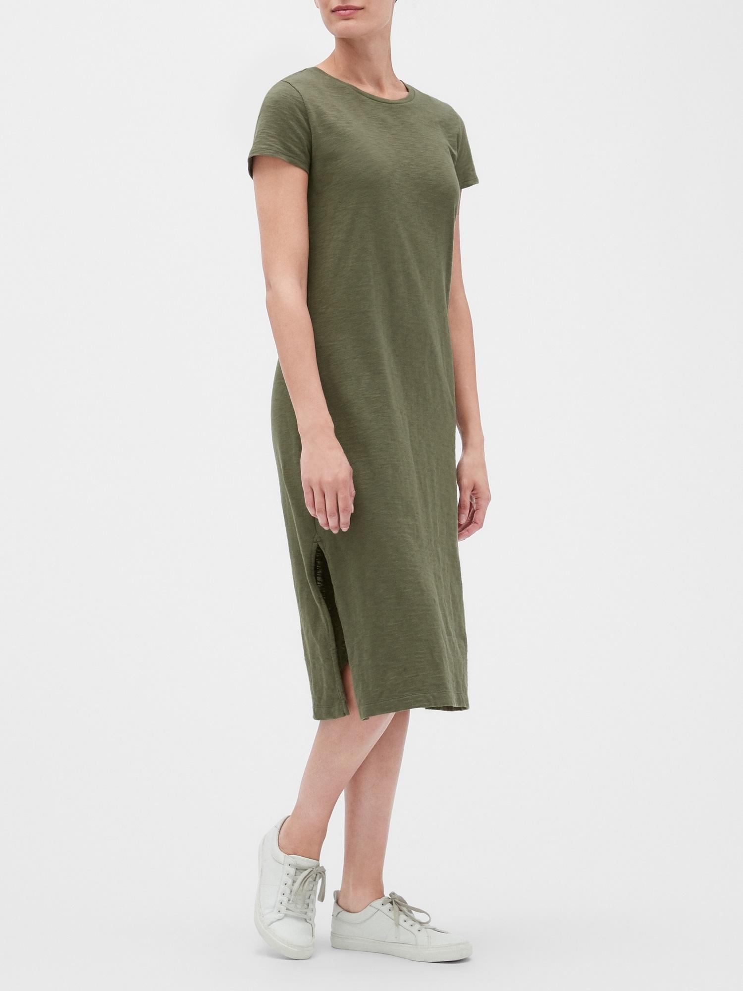 gap factory t shirt dress