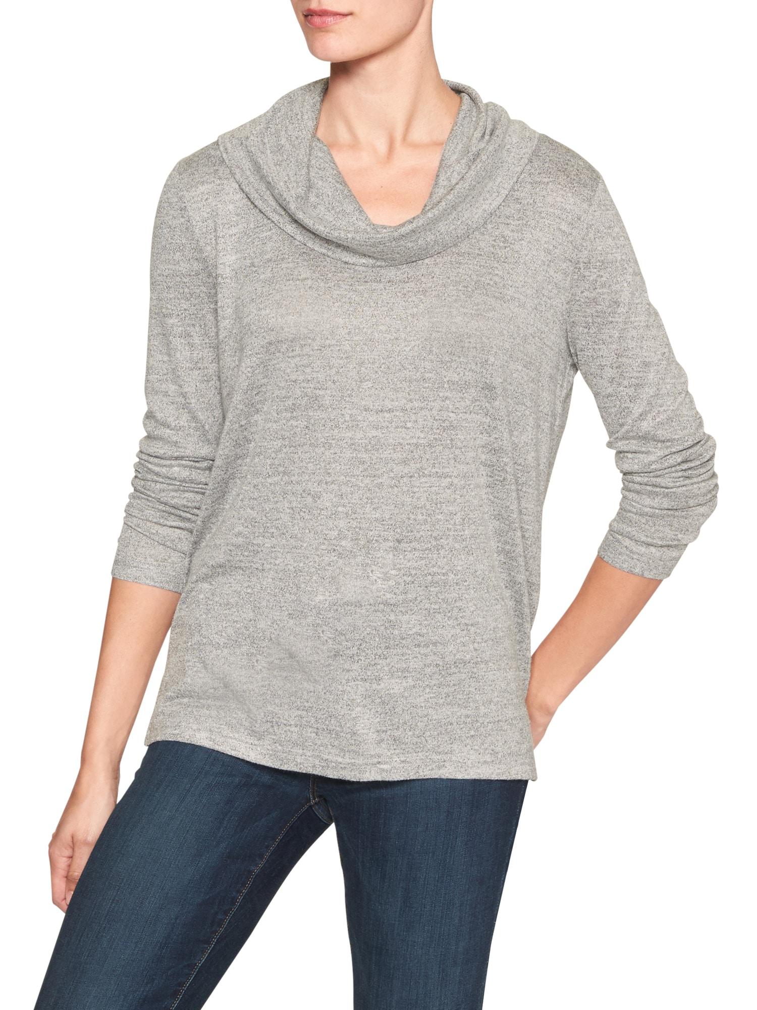 gap cowl neck sweatshirt