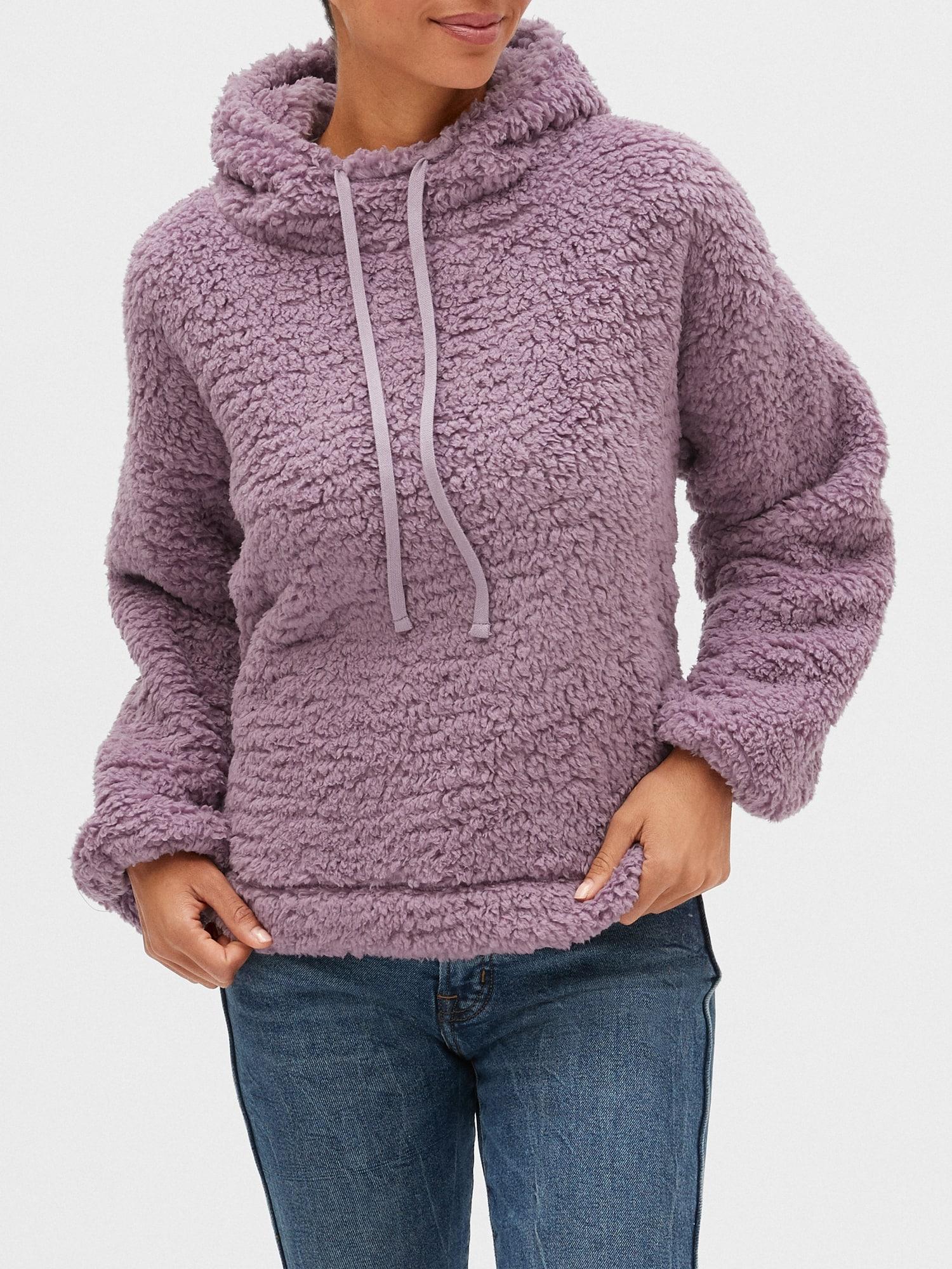 gap sherpa sweatshirt