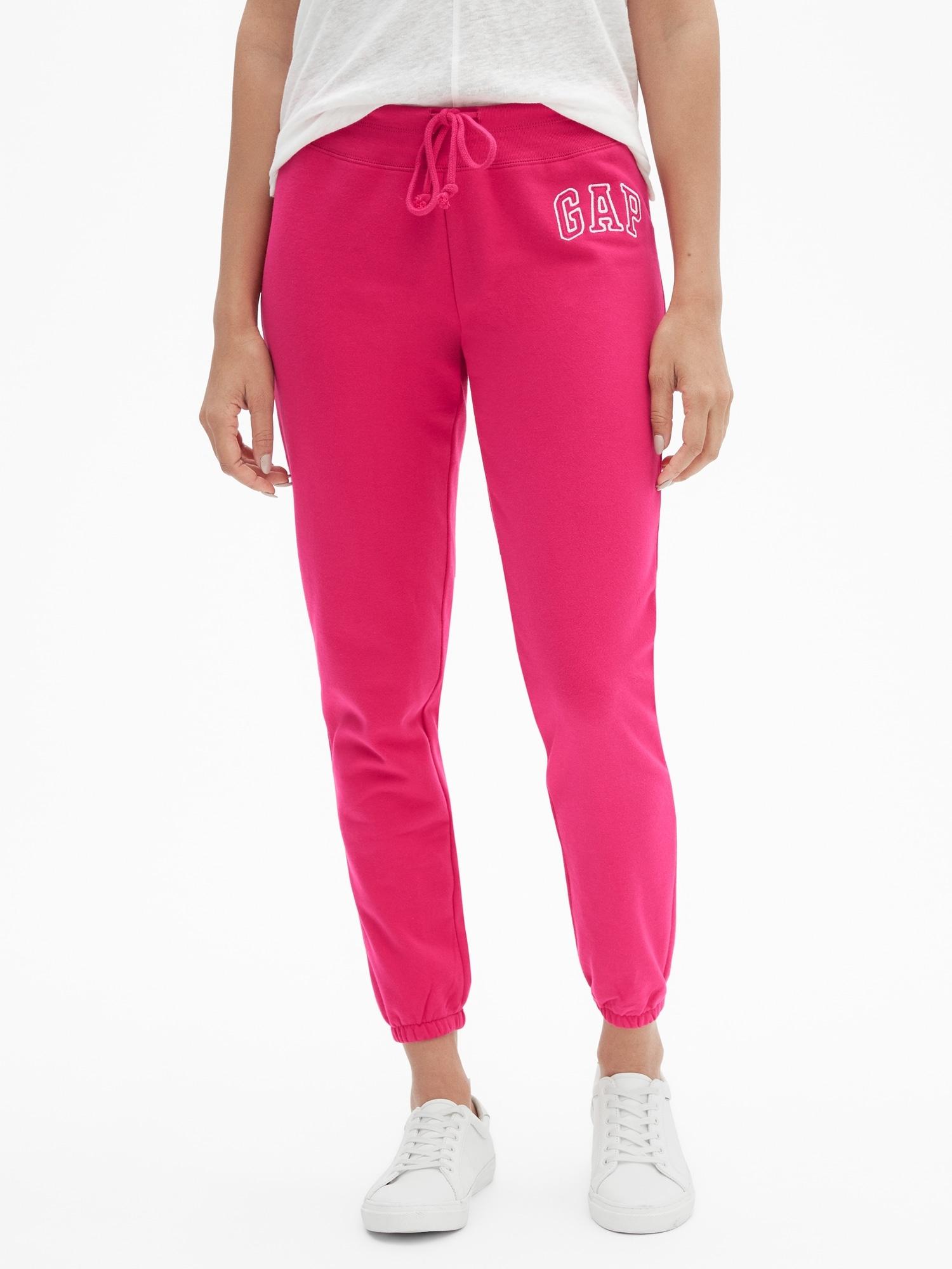 gap logo joggers in fleece