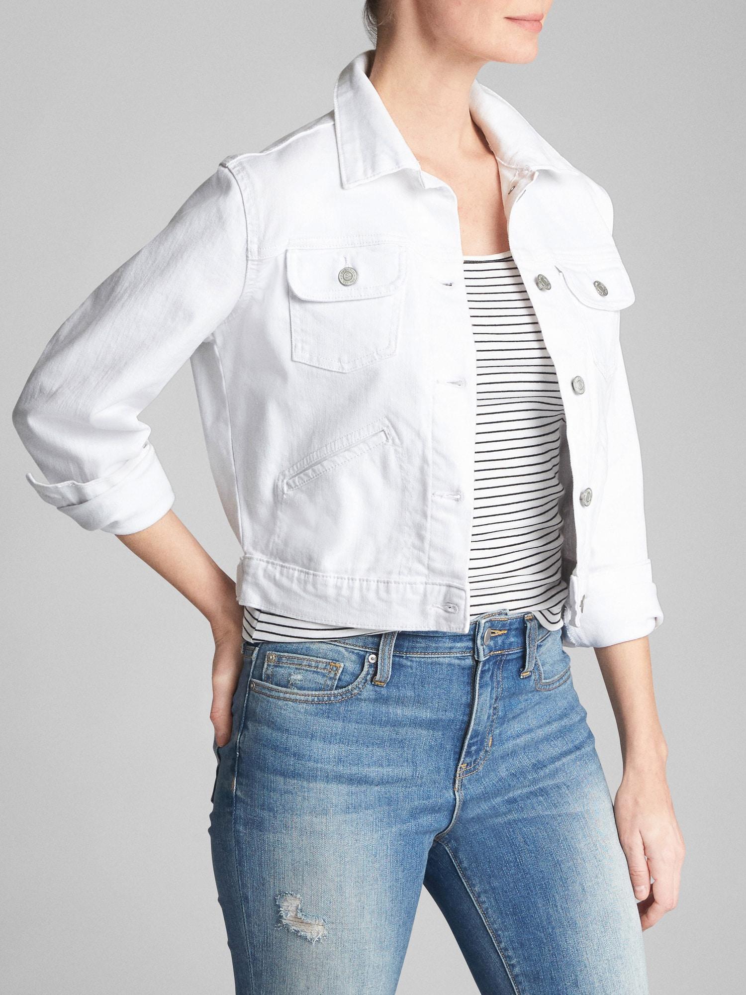 gap white denim