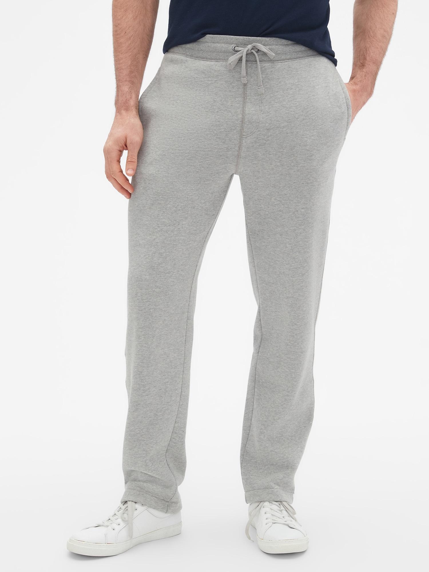 GAP Factory Fleece Sweatpants in Grey Heather (Gray) for Men - Save 32% ...
