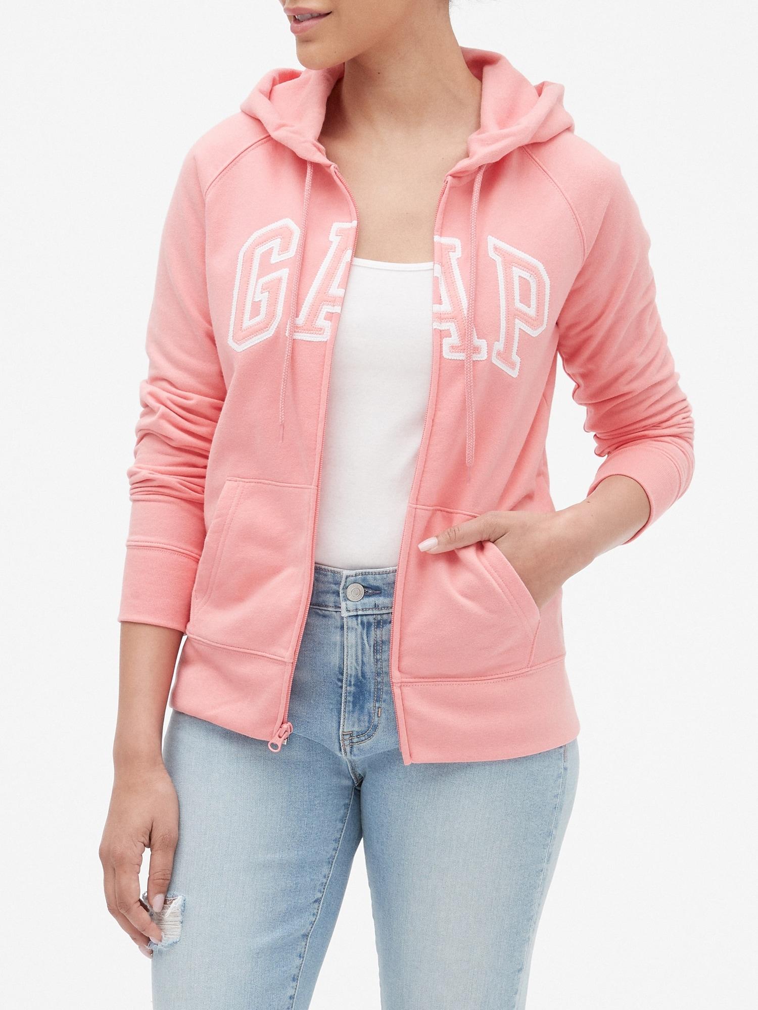 pink gap hoodie mens