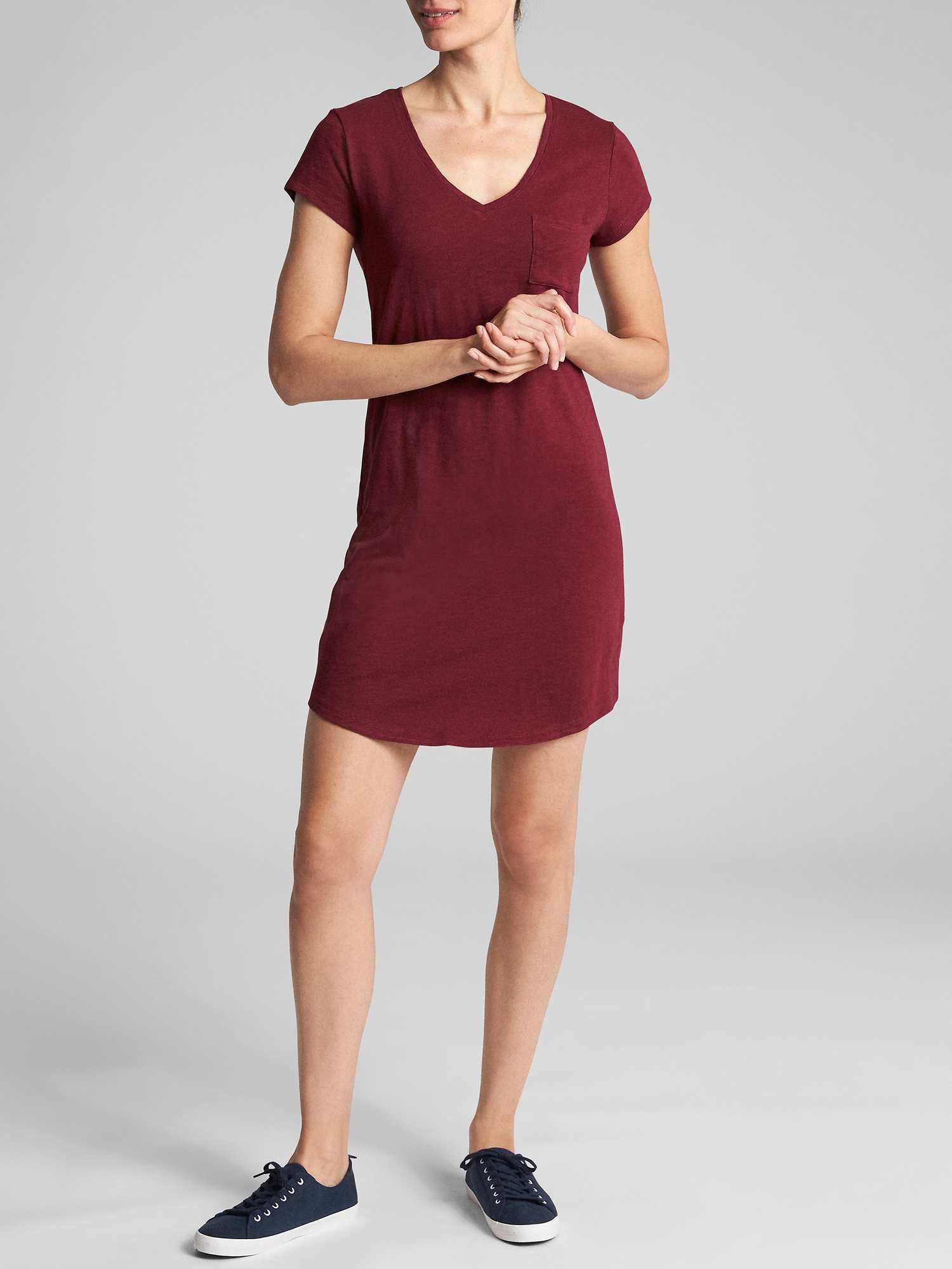 gap tee shirt dress