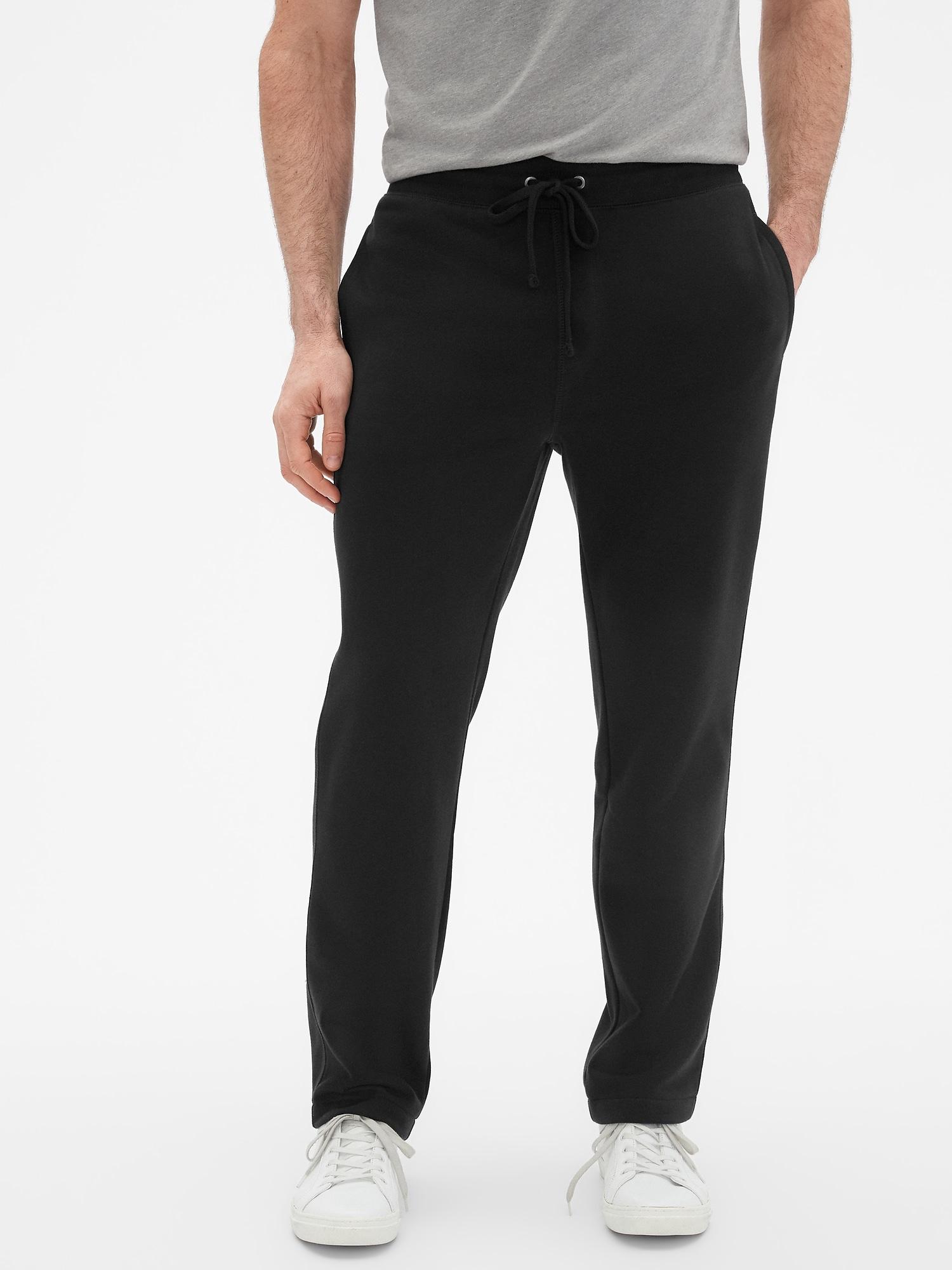 GAP Factory Fleece Sweatpants in Black for Men - Save 18% - Lyst