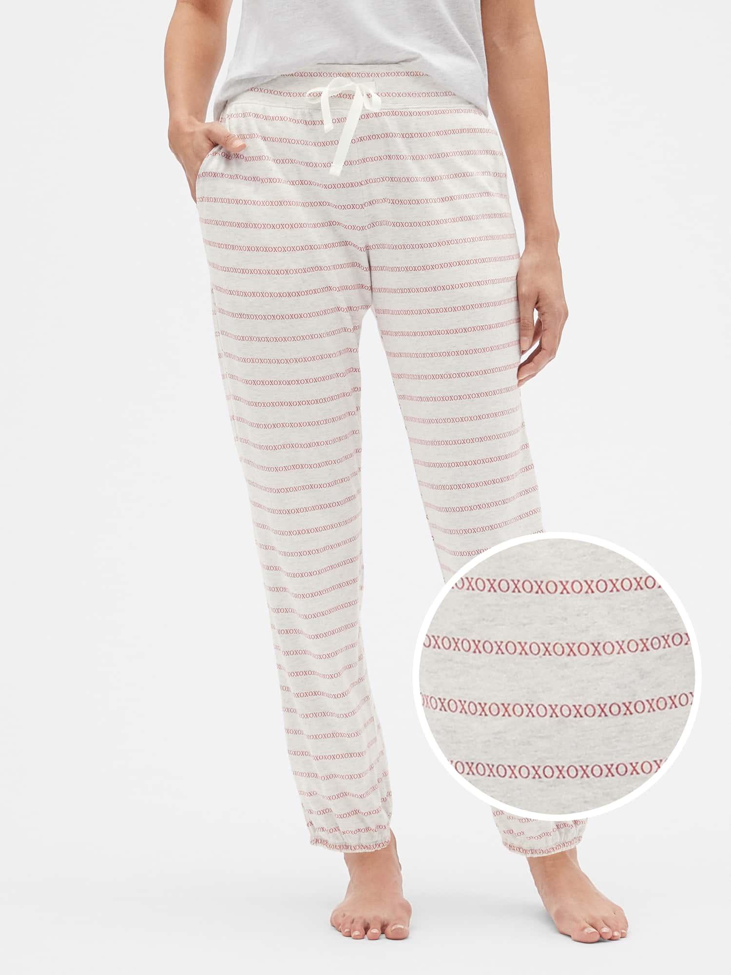 Print joggers in modal Clearance