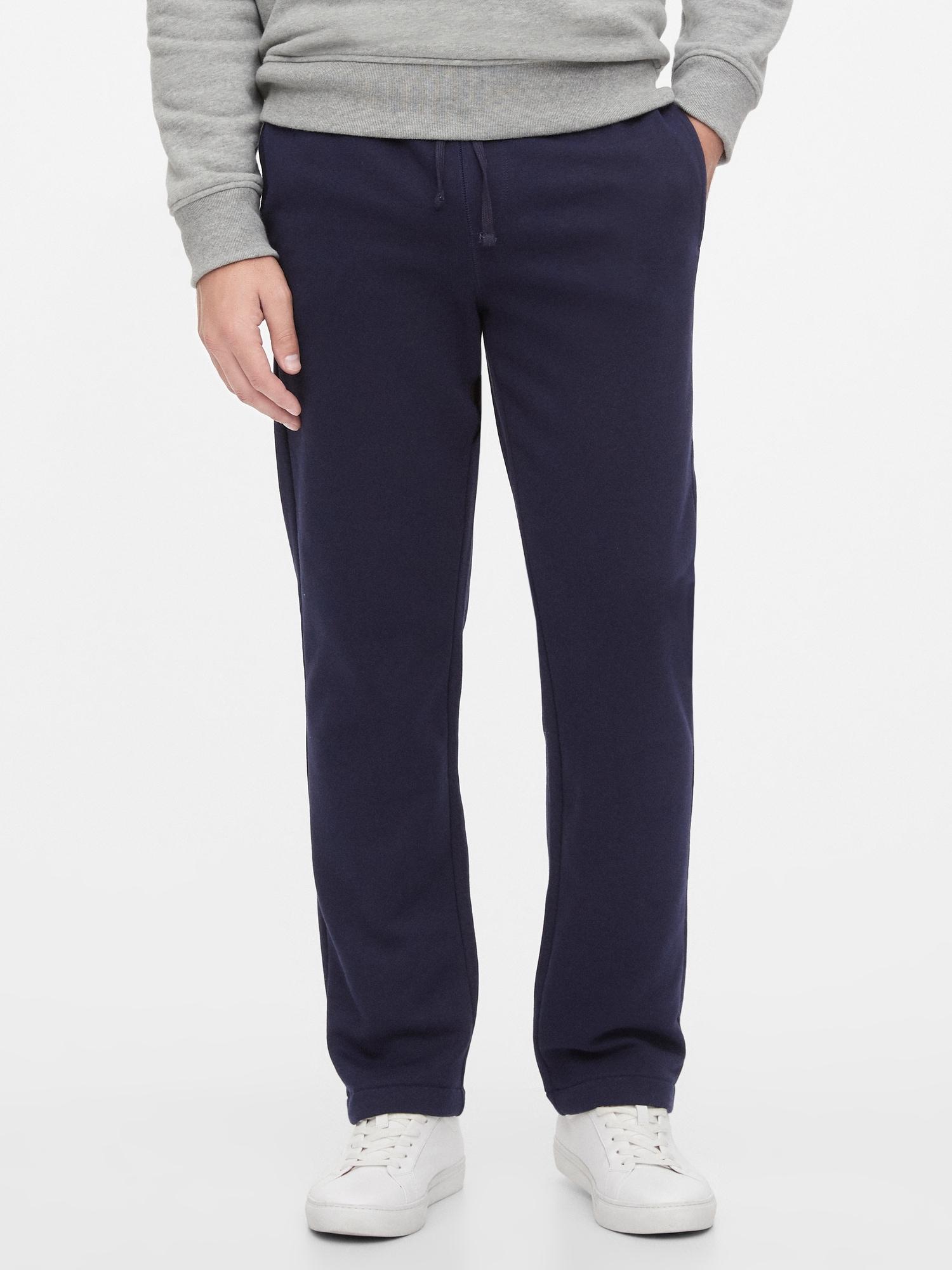 GAP Factory Fleece Sweatpants In Slim Fit in Blue for Men - Lyst