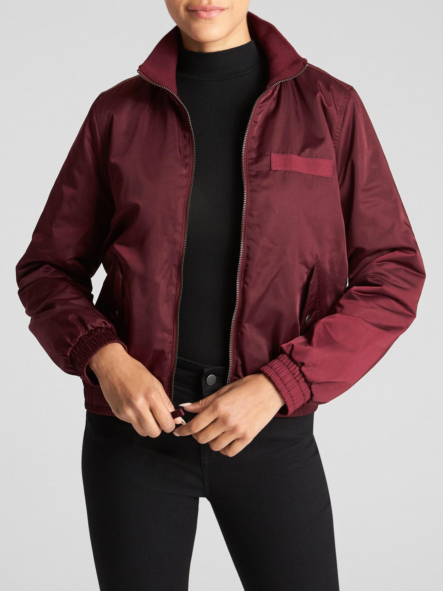 gap jacket red