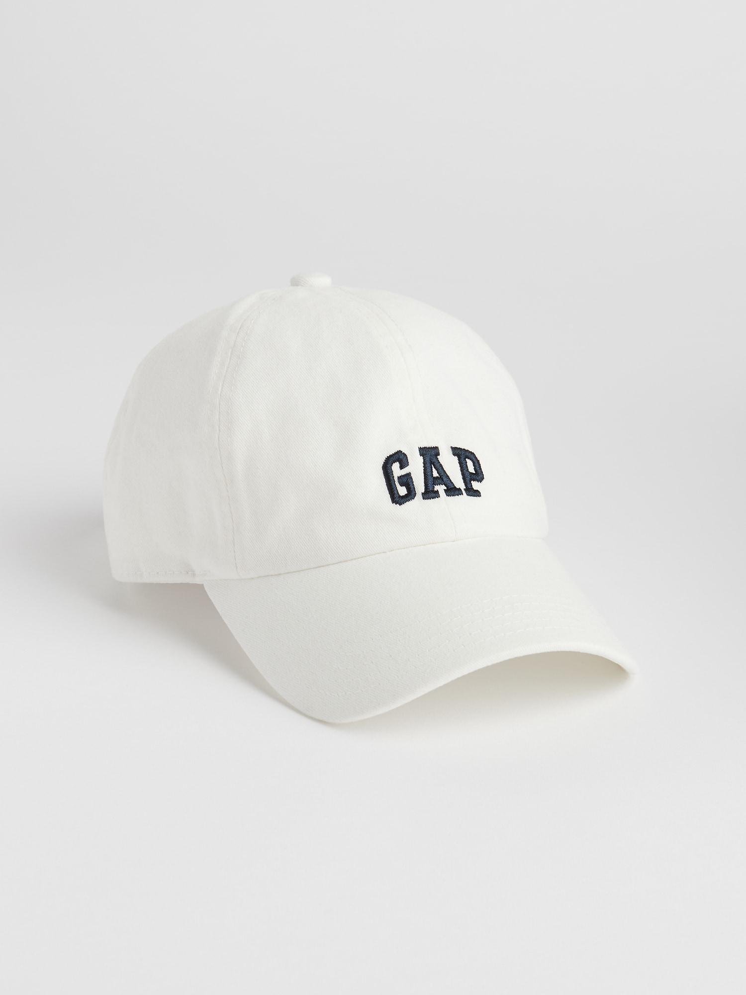 GAP Factory Gap Logo Baseball Hat in White | Lyst