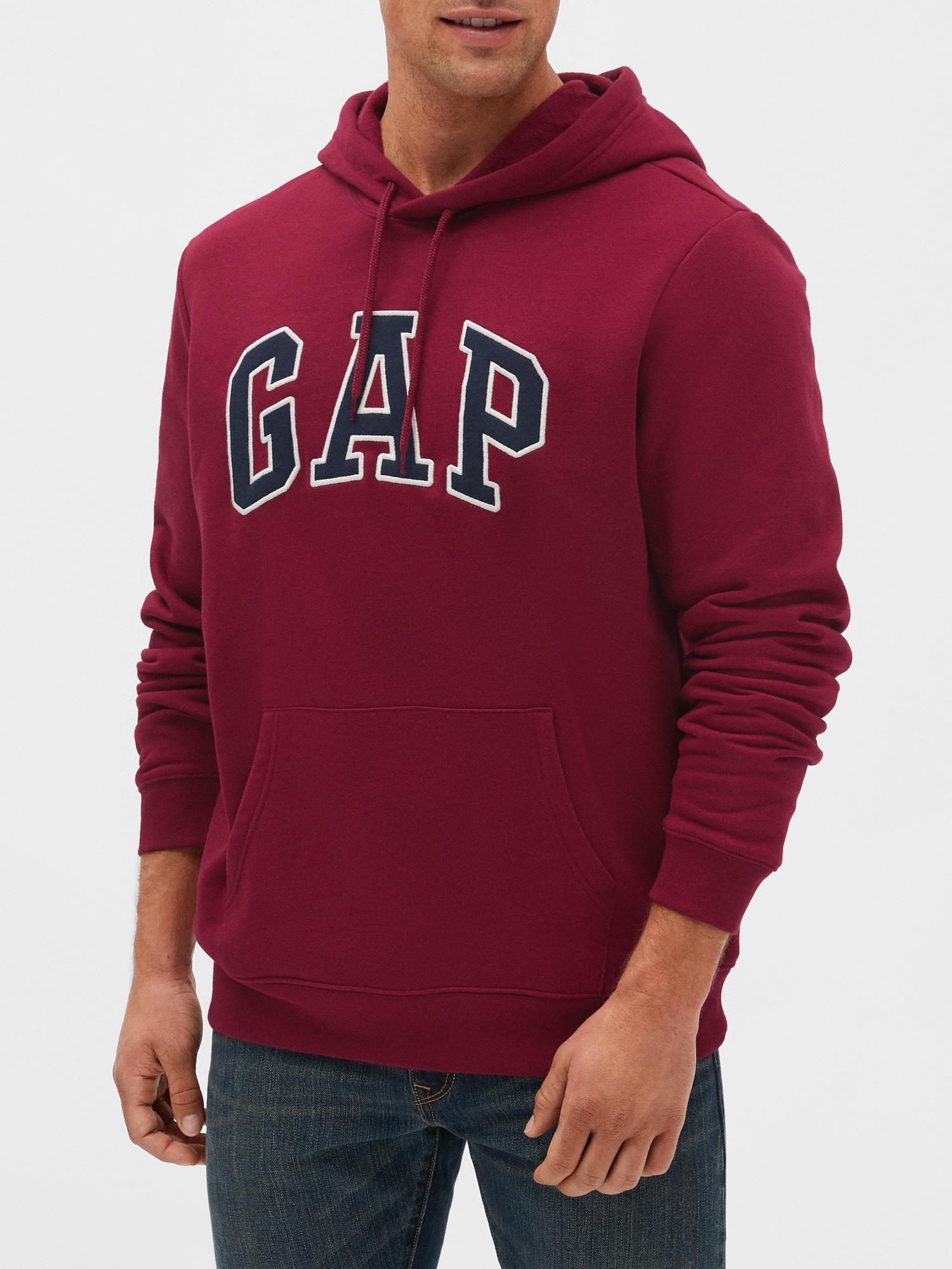gap logo pullover hoodie