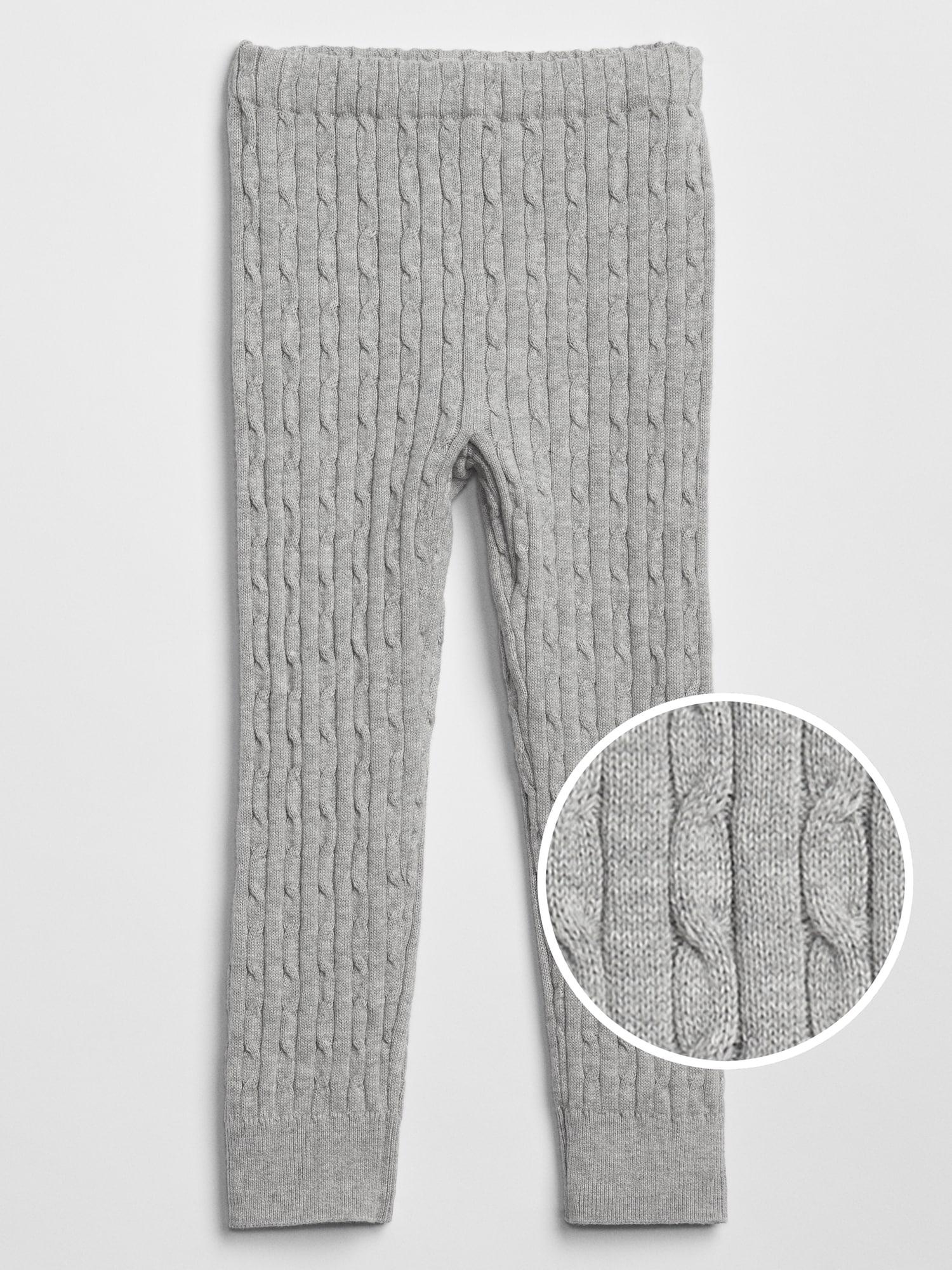 Women's Basic Cable Knit Leggings
